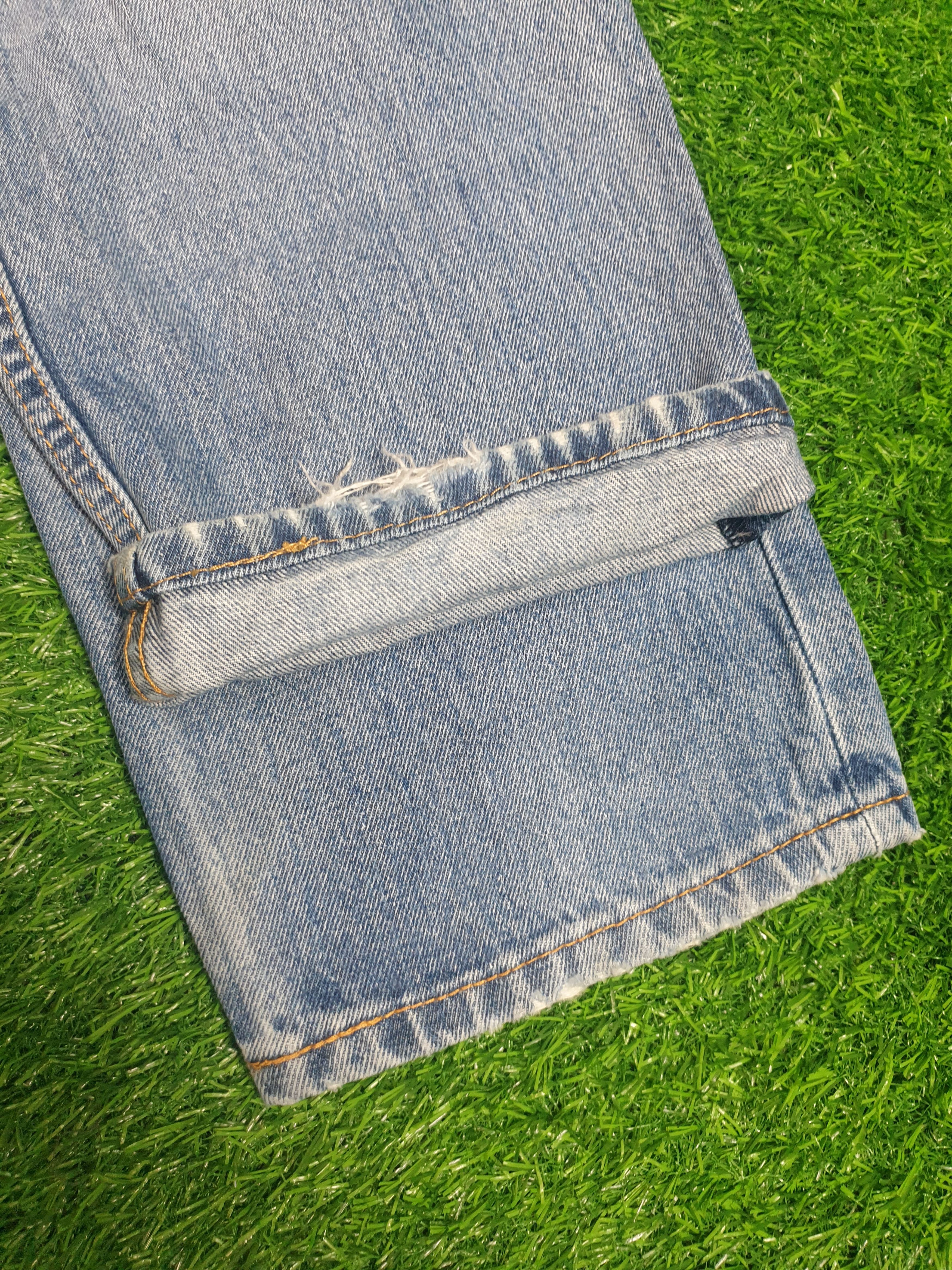 Levi's Vintage Clothing Vintage LEVIS 550 Faded Distressed Size 33X28.5 Jeans L0084 Size US 33 - 9 Thumbnail