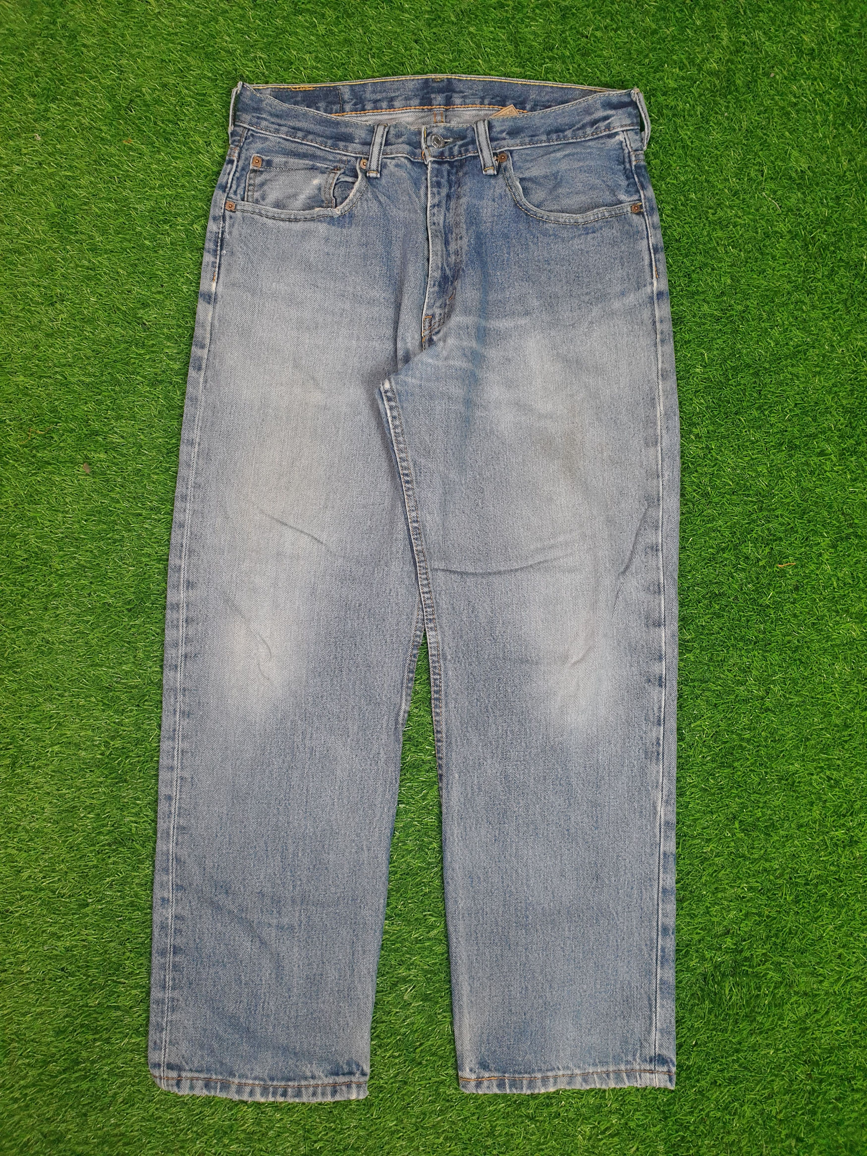 Levi's Vintage Clothing Vintage LEVIS 550 Faded Distressed Size 33X28.5 Jeans L0084 Size US 33 - 1 Thumbnail