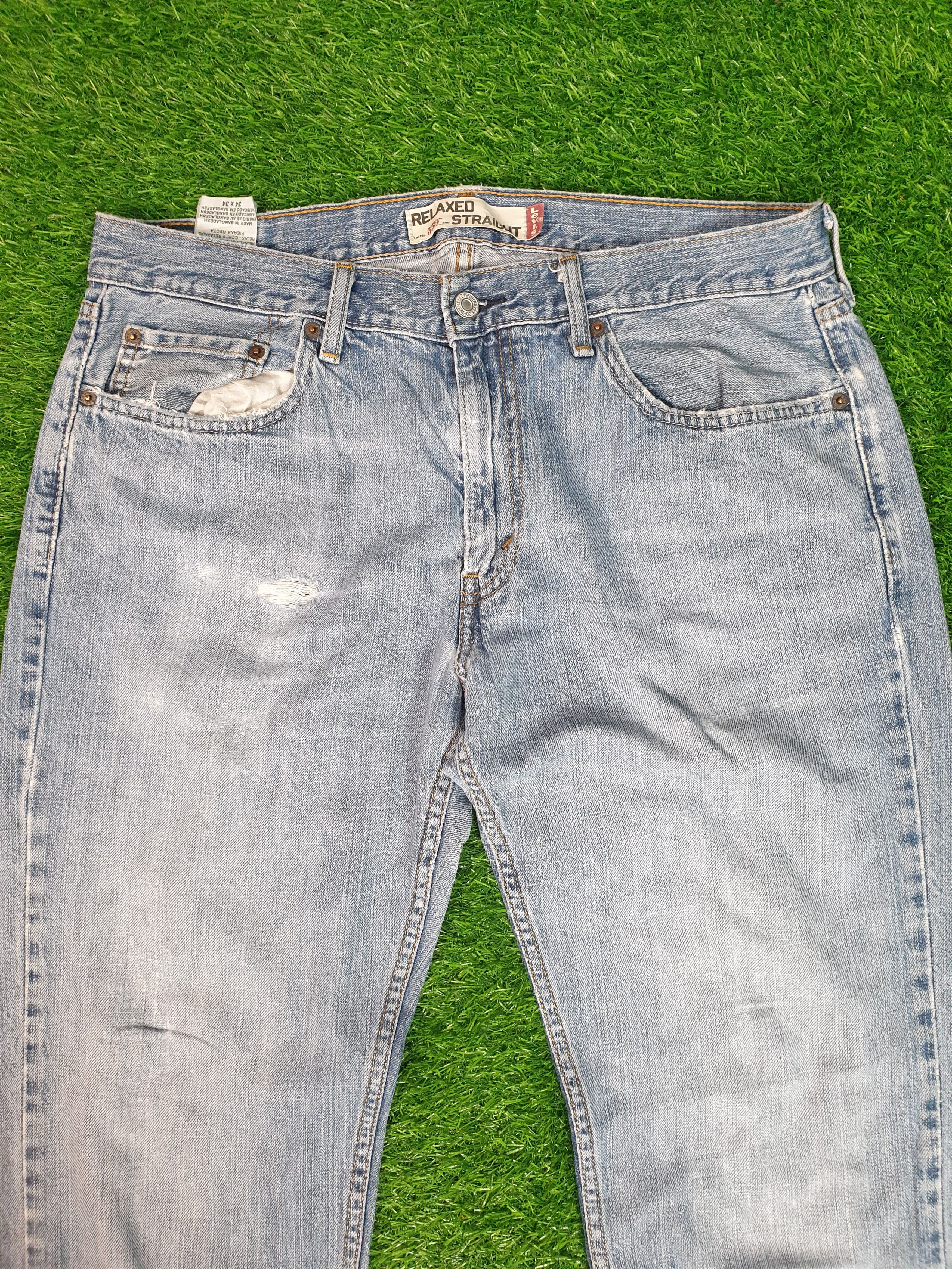 Levi's Vintage Clothing Vintage LEVIS 559 Faded Distressed Size 34X34 Jeans L0085 Size US 35 - 6 Thumbnail