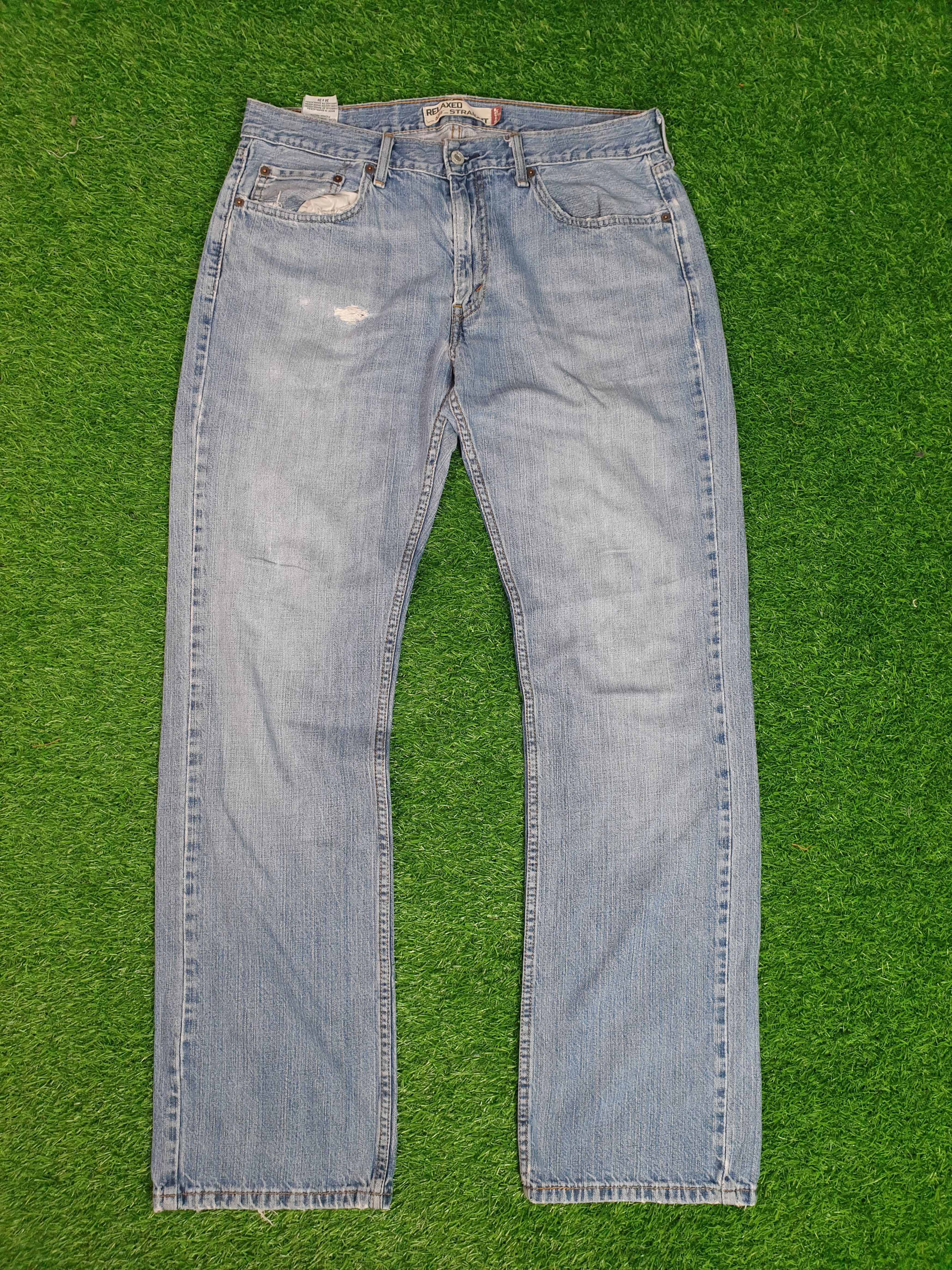 Levi's Vintage Clothing Vintage LEVIS 559 Faded Distressed Size 34X34 Jeans L0085 Size US 35 - 1 Thumbnail