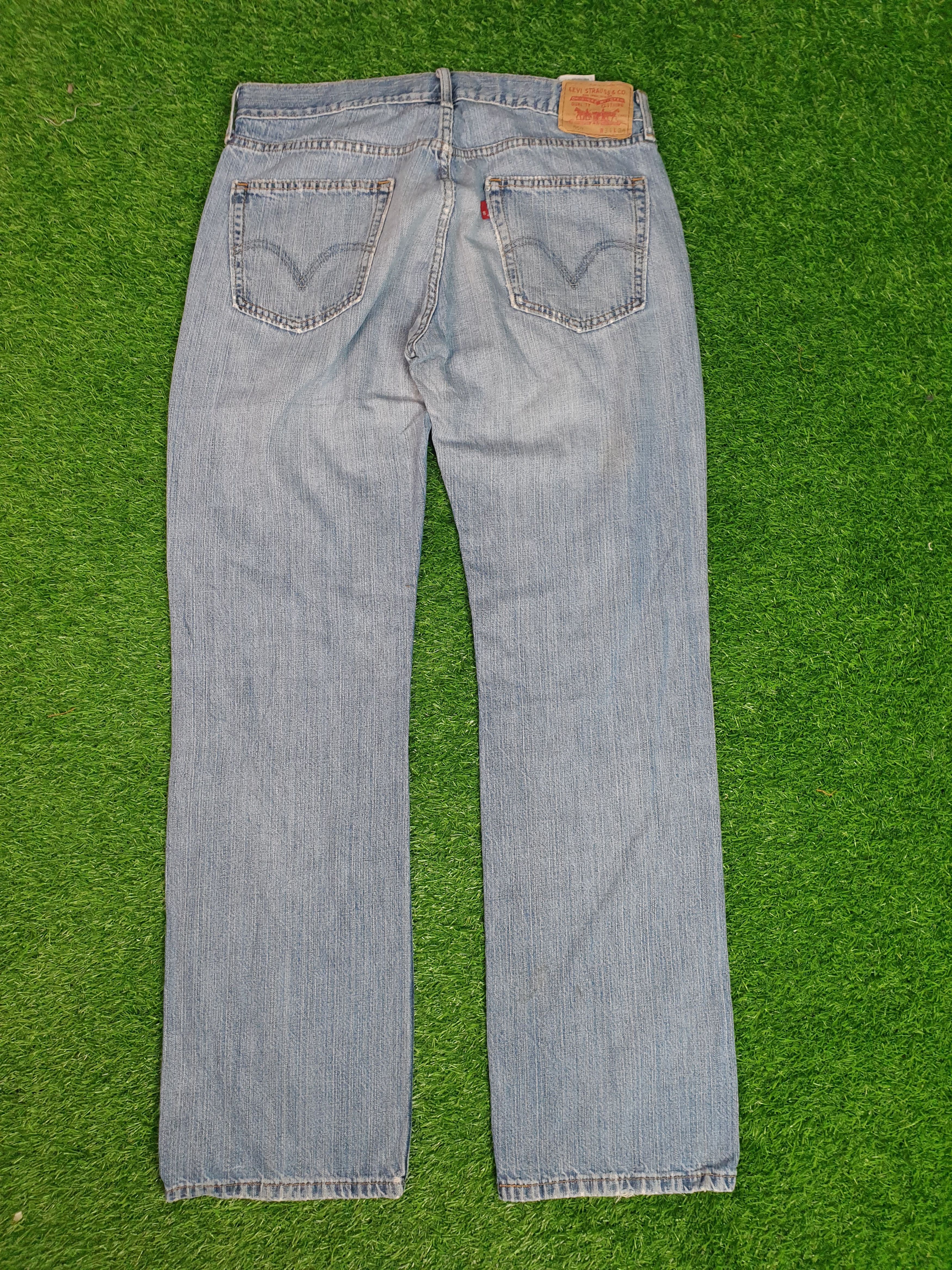 Levi's Vintage Clothing Vintage LEVIS 559 Faded Distressed Size 34X34 Jeans L0085 Size US 35 - 2 Thumbnail