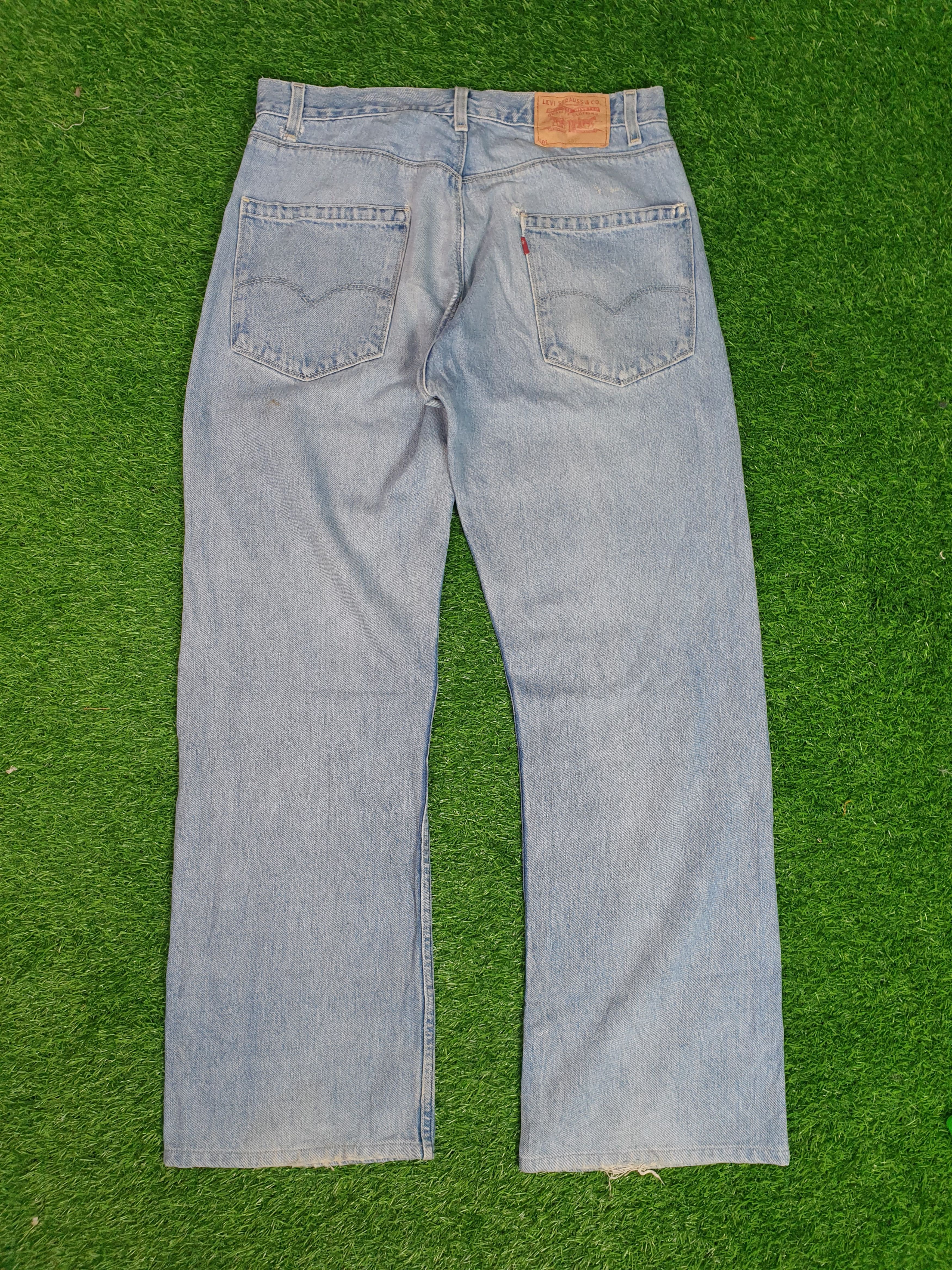 Levi's Vintage Clothing Vintage LEVIS 557 Flare Faded Bootcut 34X32 Jeans L0099 Size US 34 / EU 50 - 2 Thumbnail