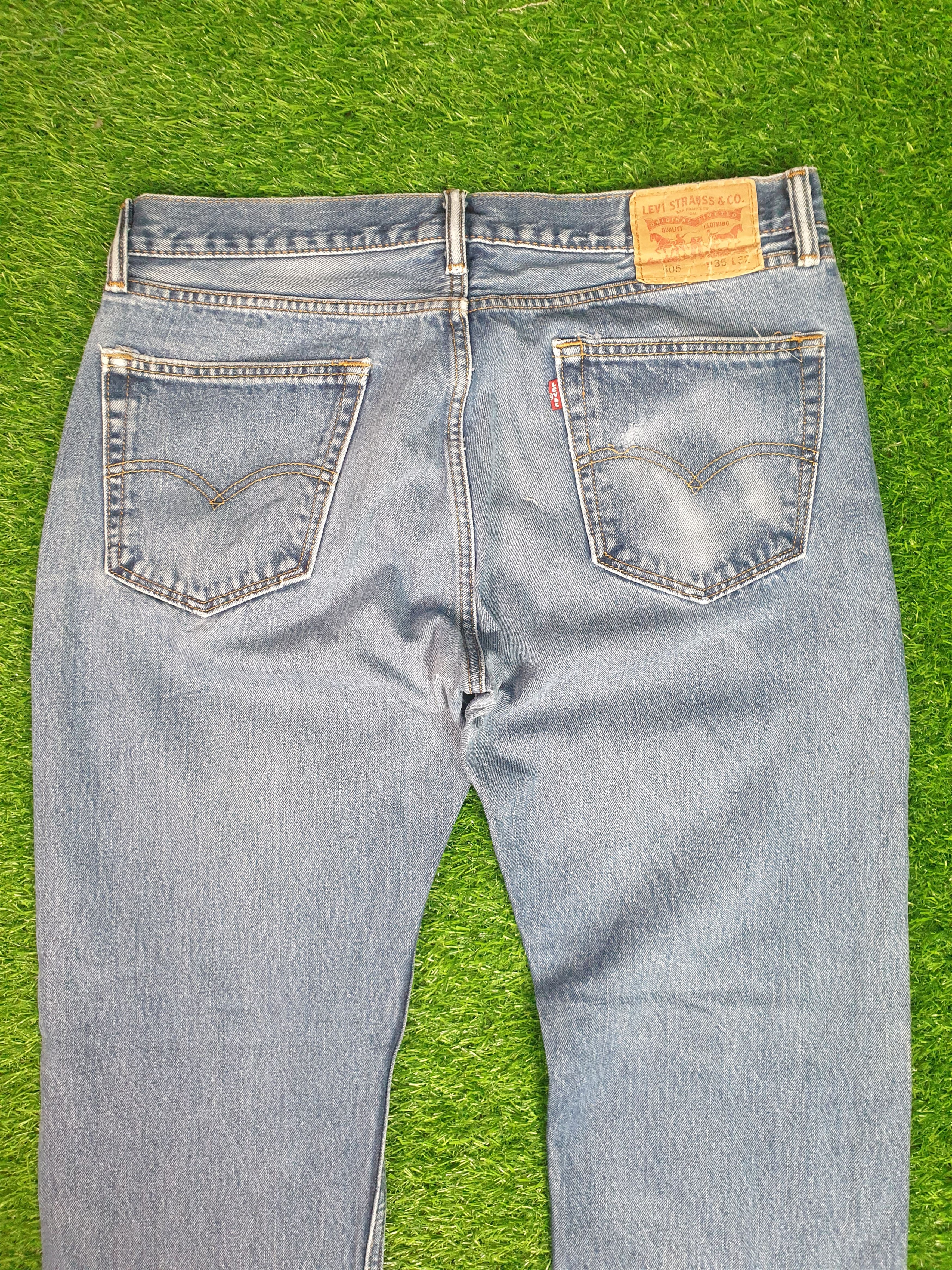 Levi's Vintage LEVIS 505 Sun Faded Distressed 34X31 Jeans L0108 Size US 34 / EU 50 - 9 Thumbnail