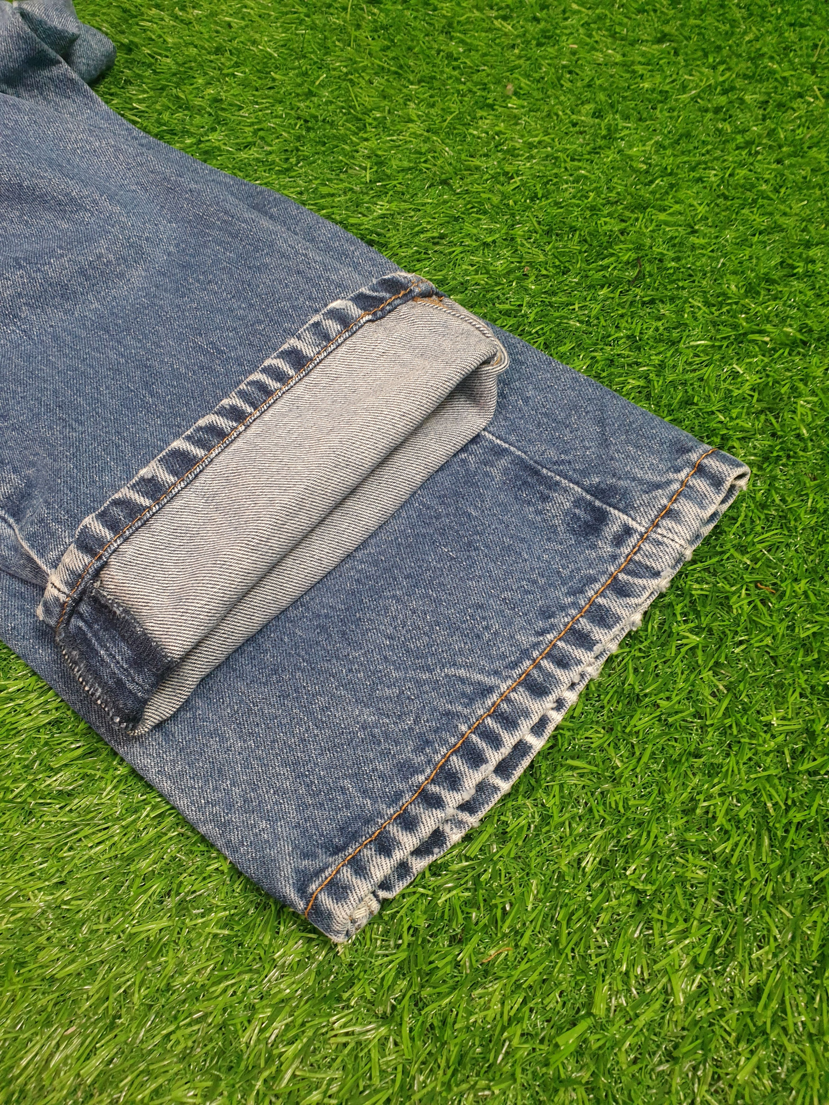 Levi's Vintage LEVIS 505 Sun Faded Distressed 34X31 Jeans L0108 Size US 34 / EU 50 - 8 Thumbnail