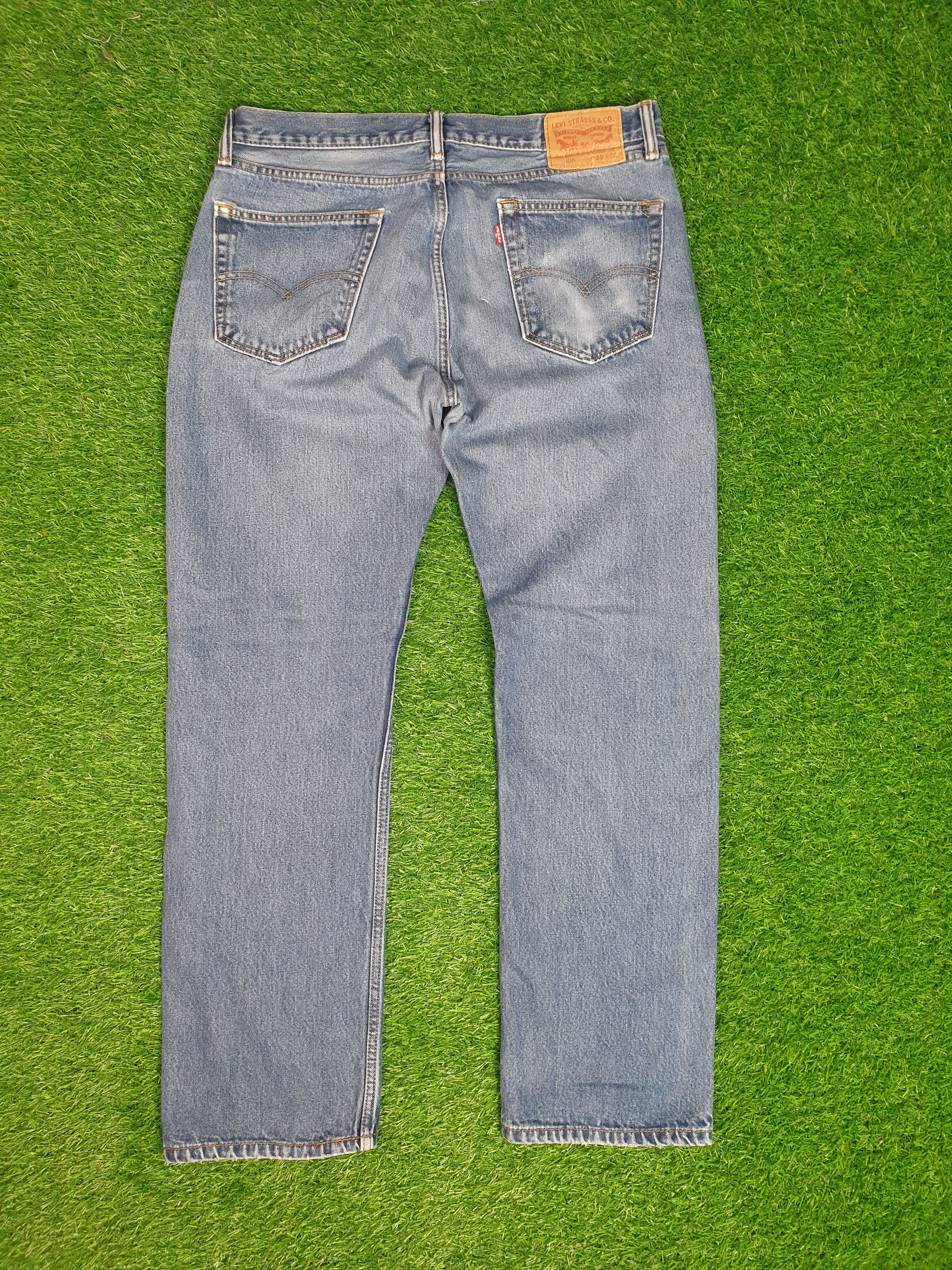 Levi's Vintage LEVIS 505 Sun Faded Distressed 34X31 Jeans L0108 Size US 34 / EU 50 - 2 Thumbnail