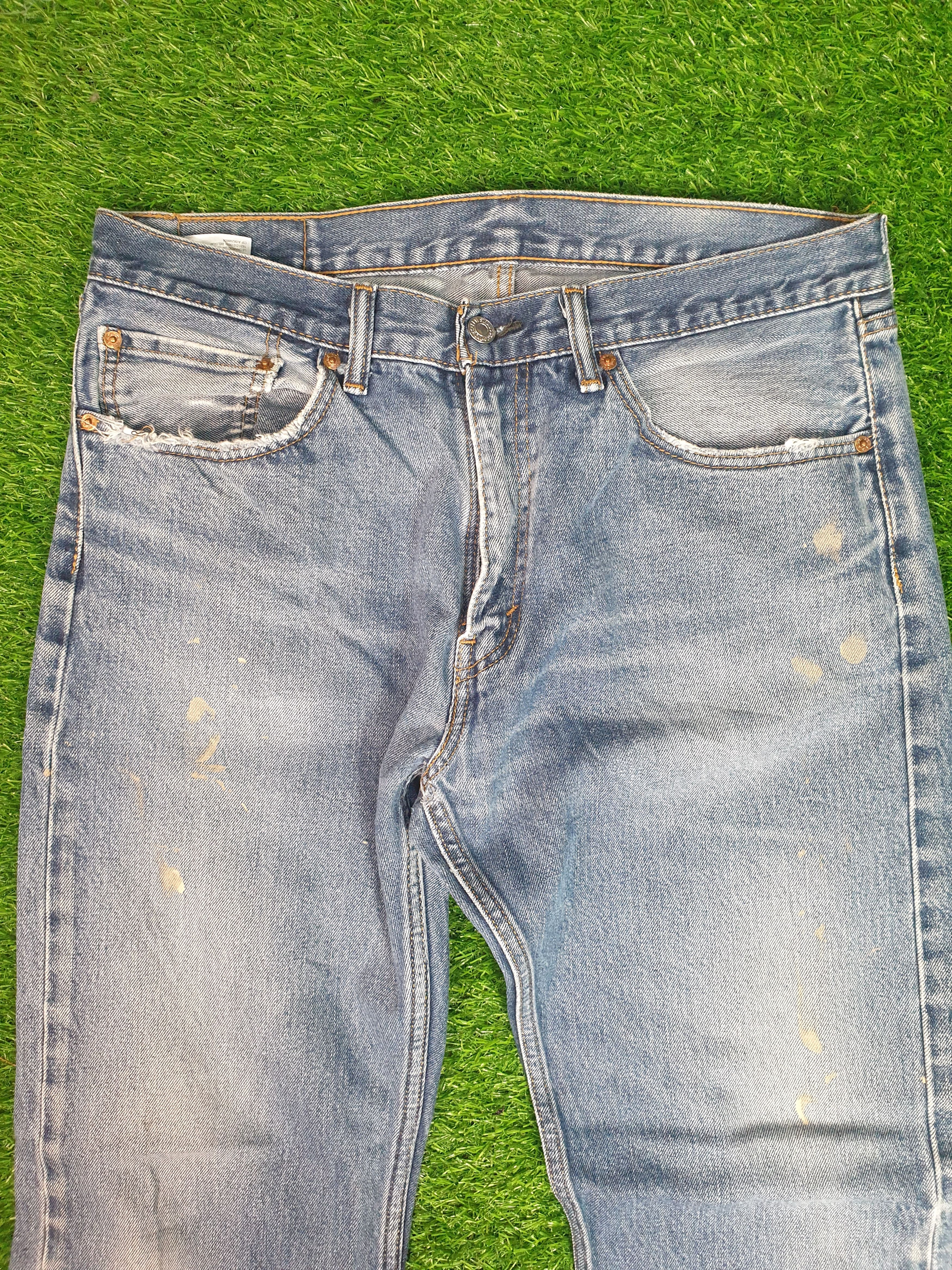Levi's Vintage LEVIS 505 Sun Faded Distressed 34X31 Jeans L0108 Size US 34 / EU 50 - 5 Thumbnail