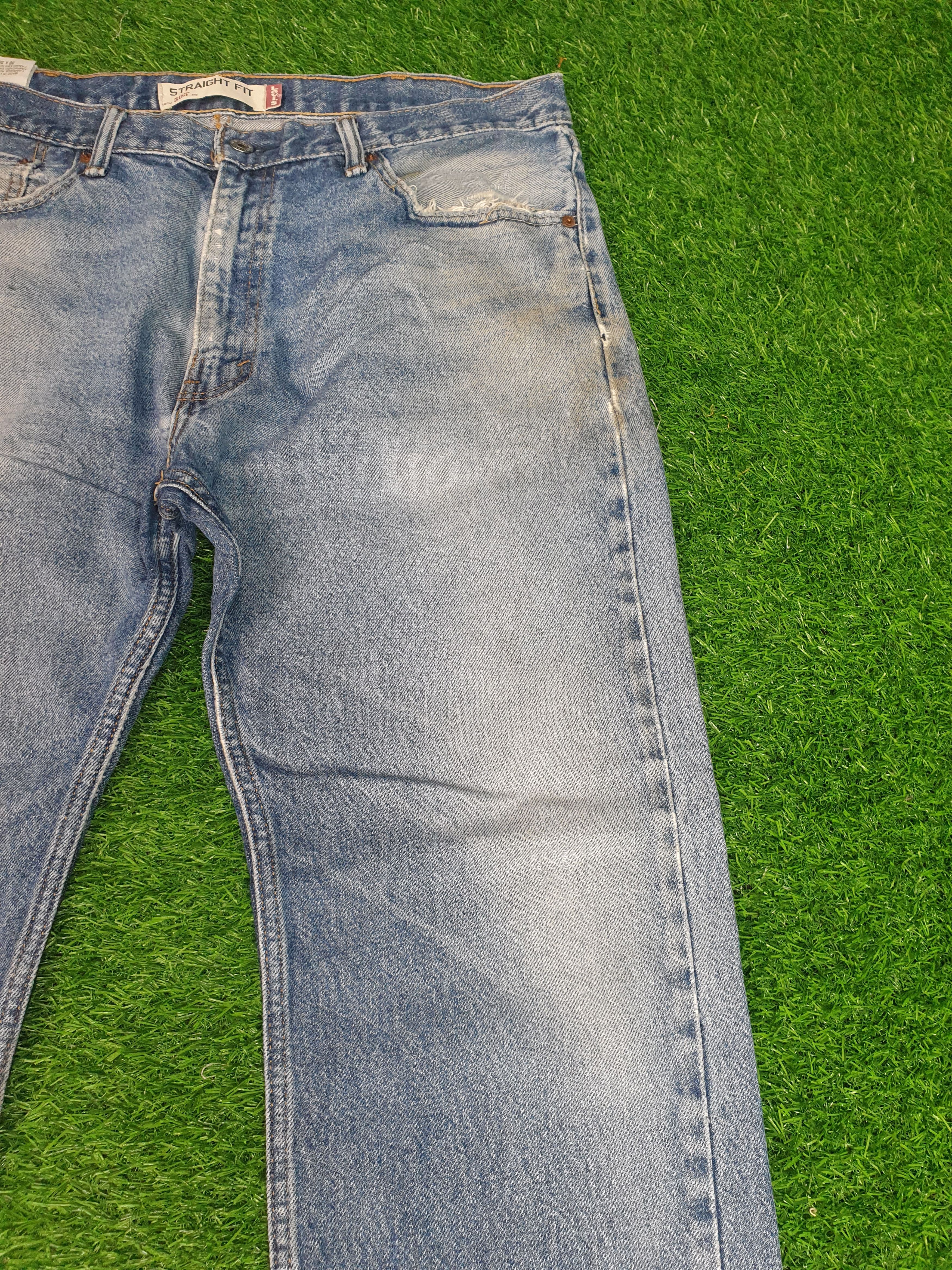Levi's Vintage Clothing Vintage LEVIS 505 Faded Distressed Size 38X30 Jeans L0113 Size US 38 / EU 54 - 3 Thumbnail