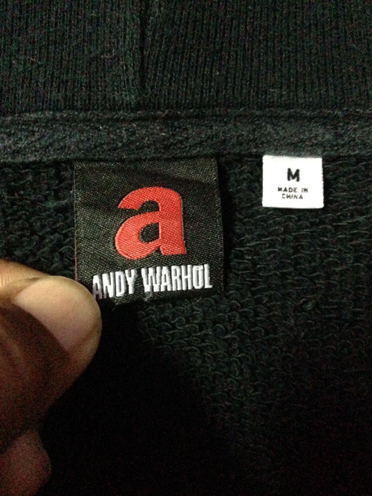 Andy Warhol Vintage 90's Andy Warhol Hoodies Sweatshirts Size M Size US M / EU 48-50 / 2 - 3 Thumbnail