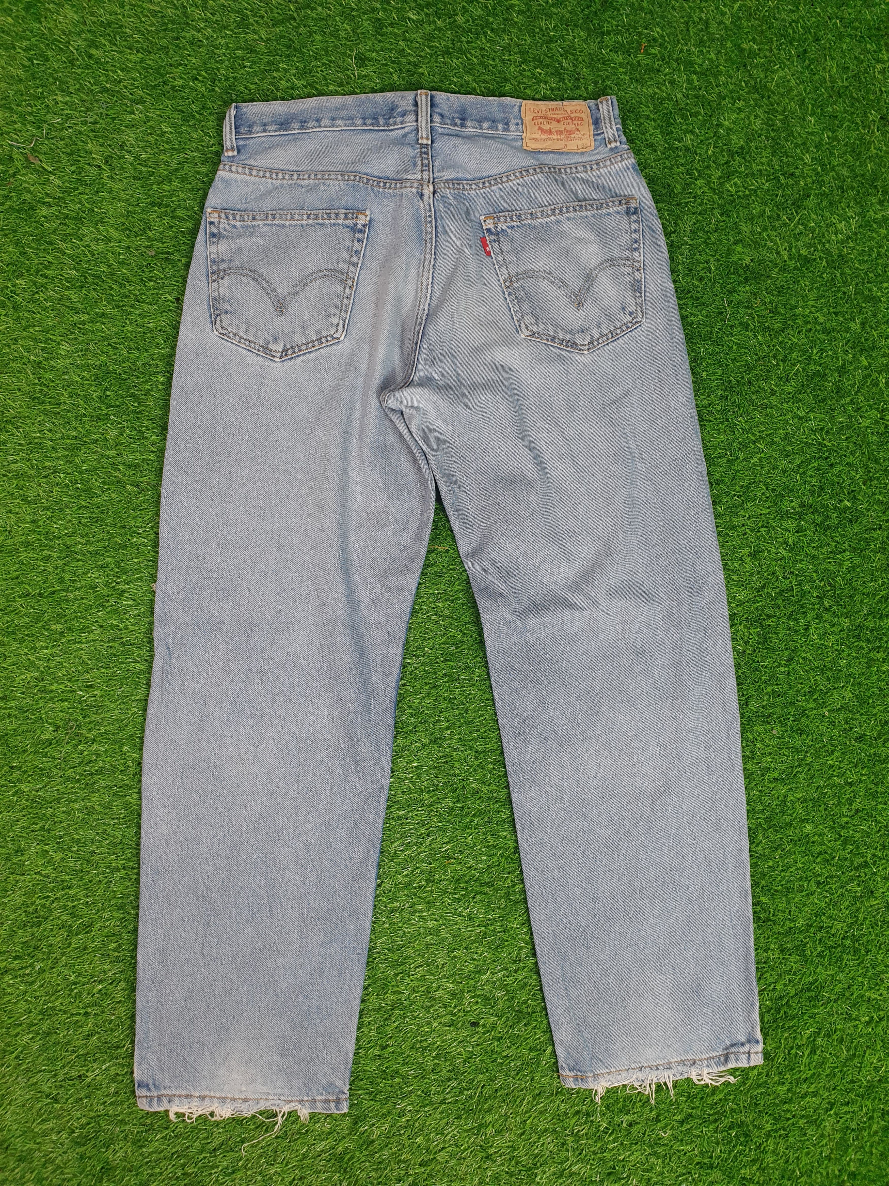 Levi's Vintage Clothing Vintage LEVIS 550 Sun Faded Distressed 34X32 Jeans L0104 Size US 34 / EU 50 - 2 Thumbnail