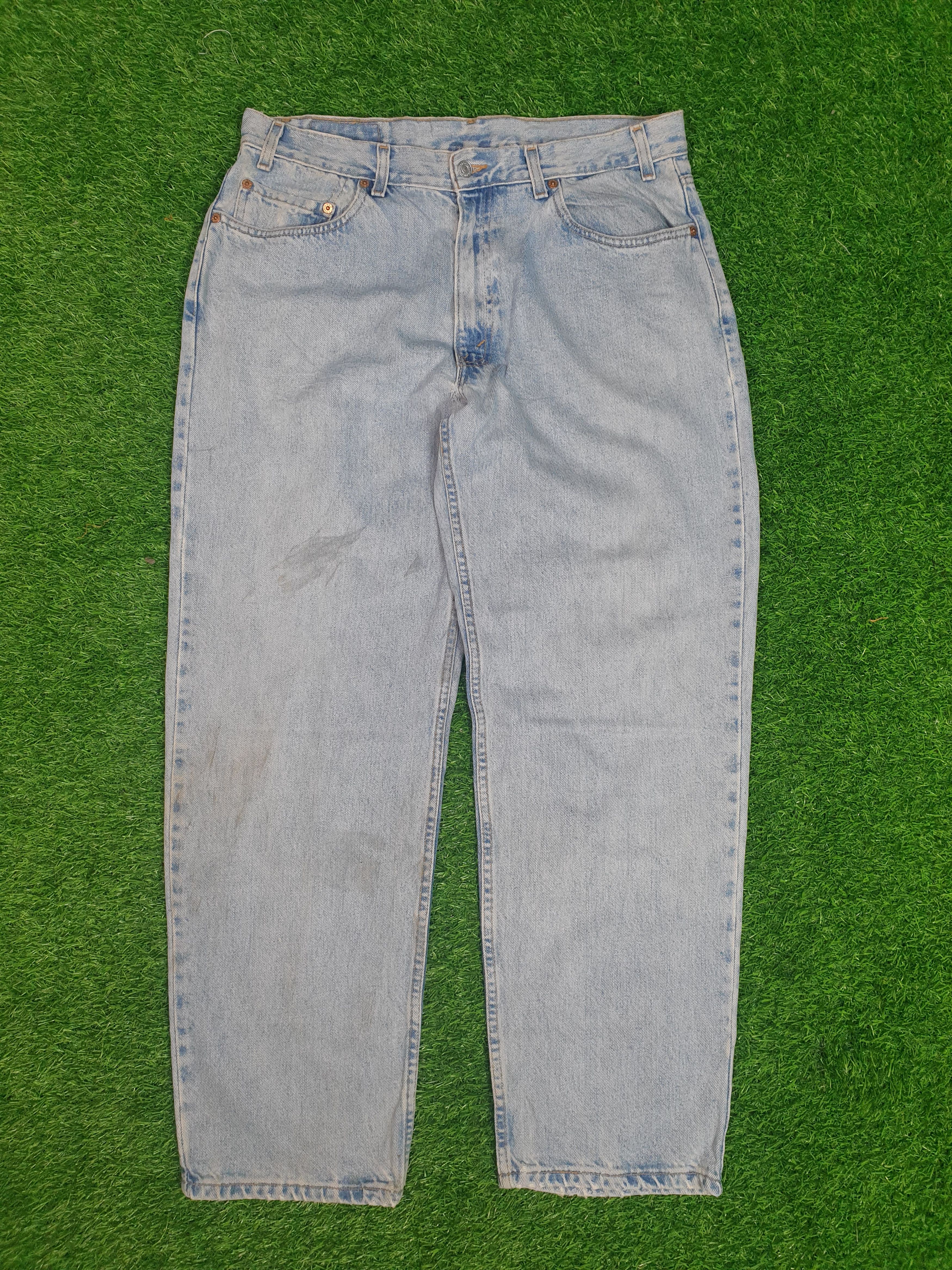 Levi's Vintage LEVIS 550 Sun Faded Size 36X30 Jeans L0083 Size US 36 / EU 52 - 1 Thumbnail