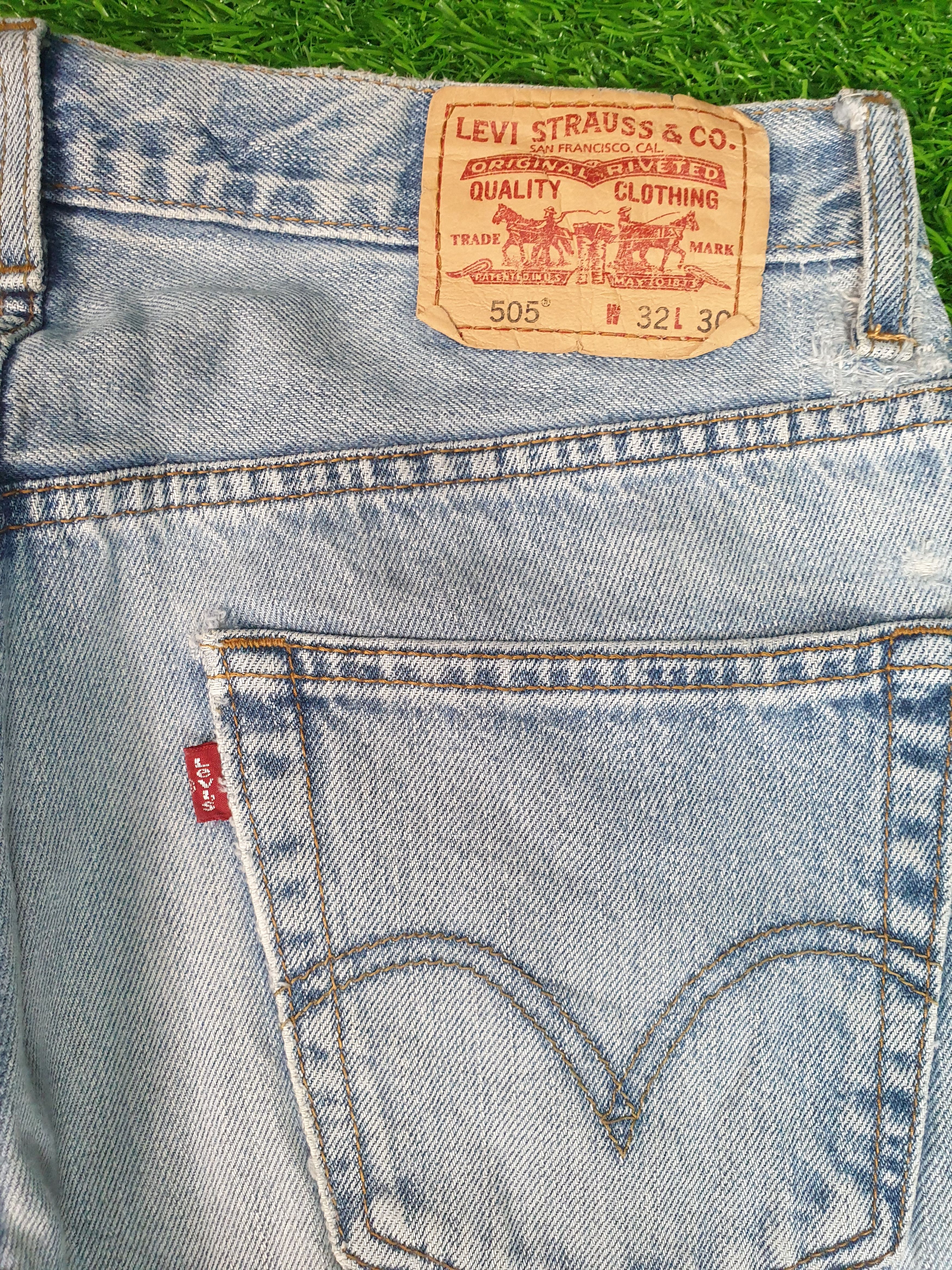 Levi's Vintage LEVIS 505 Light Wash Faded Size 32X30 Jeans L0159 Size US 32 / EU 48 - 8 Thumbnail