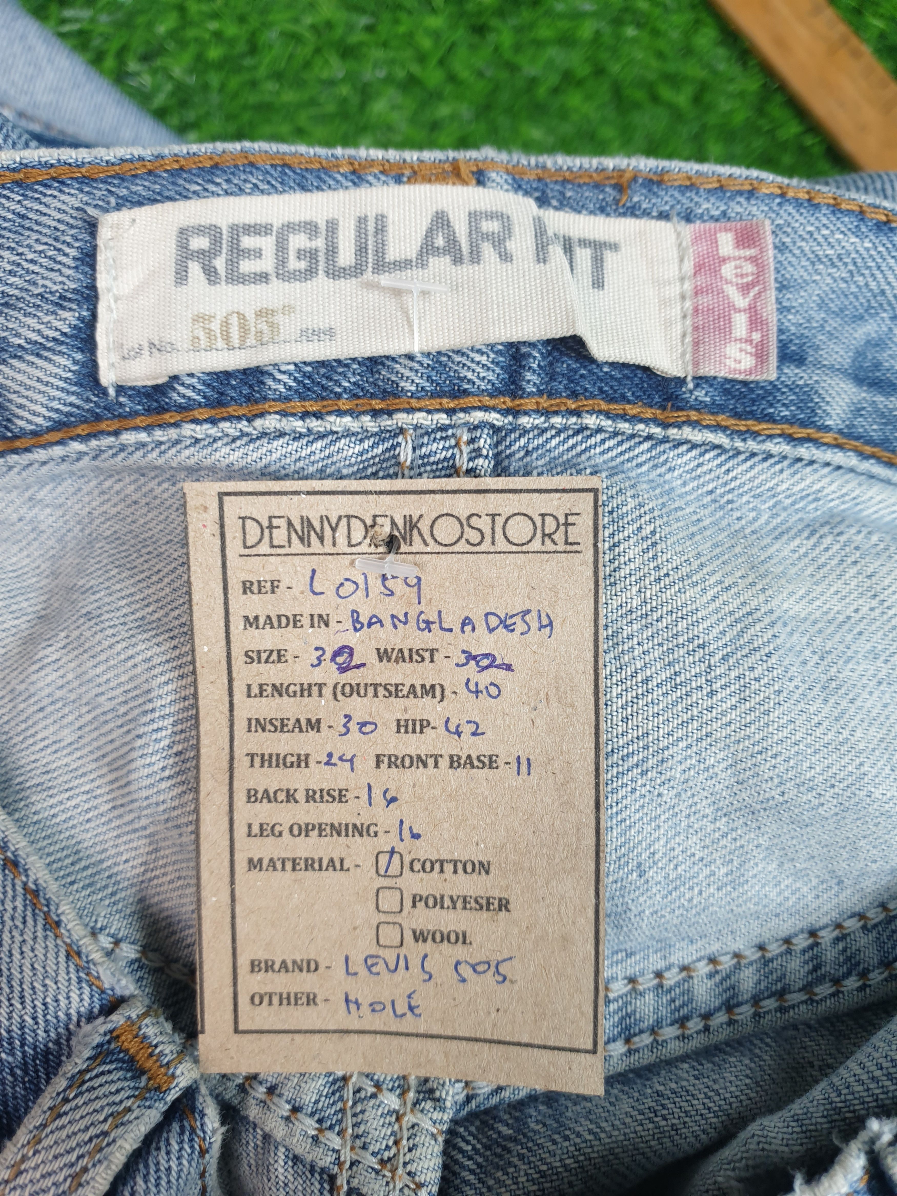 Levi's Vintage LEVIS 505 Light Wash Faded Size 32X30 Jeans L0159 Size US 32 / EU 48 - 12 Thumbnail