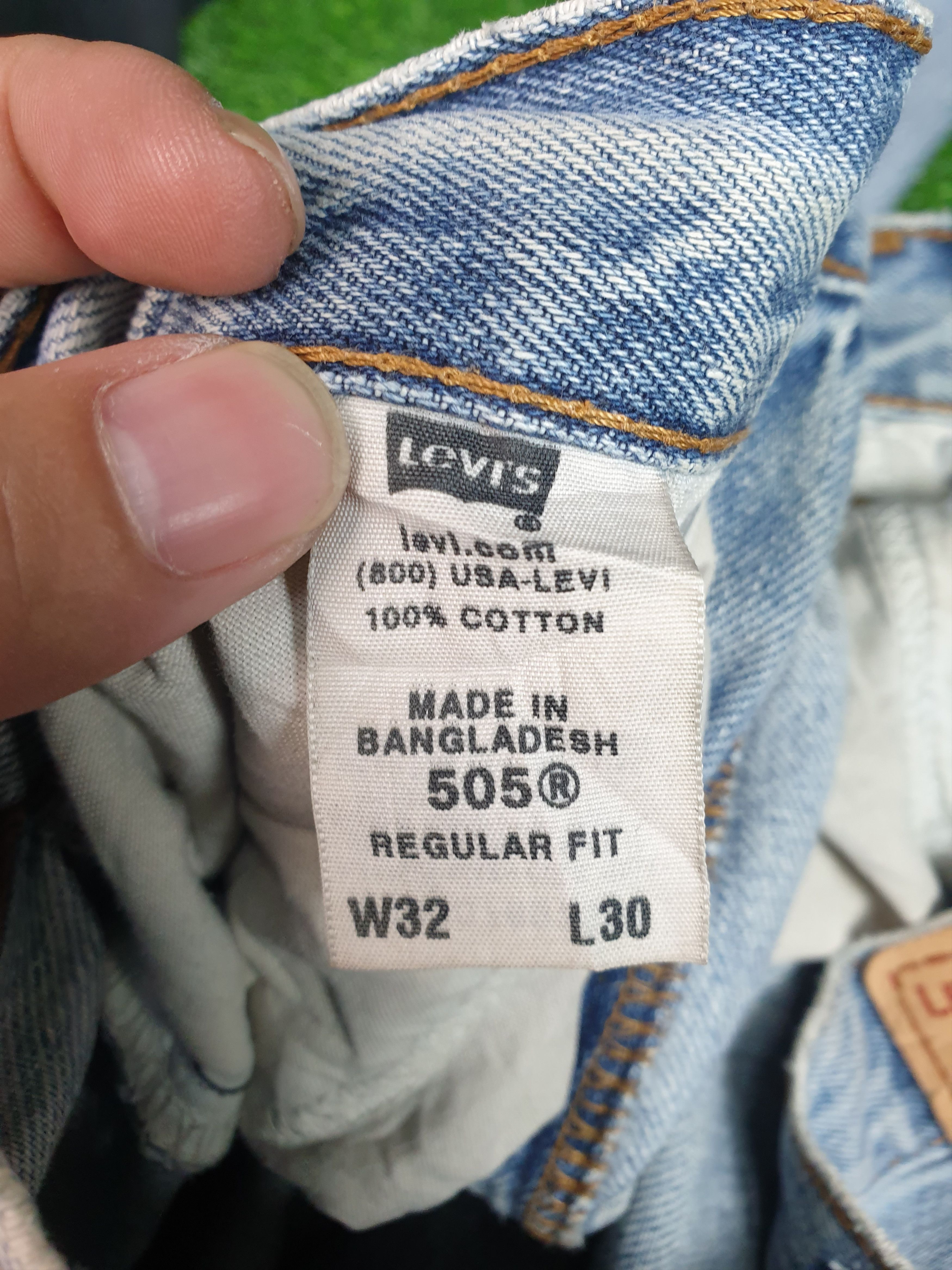 Levi's Vintage LEVIS 505 Light Wash Faded Size 32X30 Jeans L0159 Size US 32 / EU 48 - 11 Thumbnail