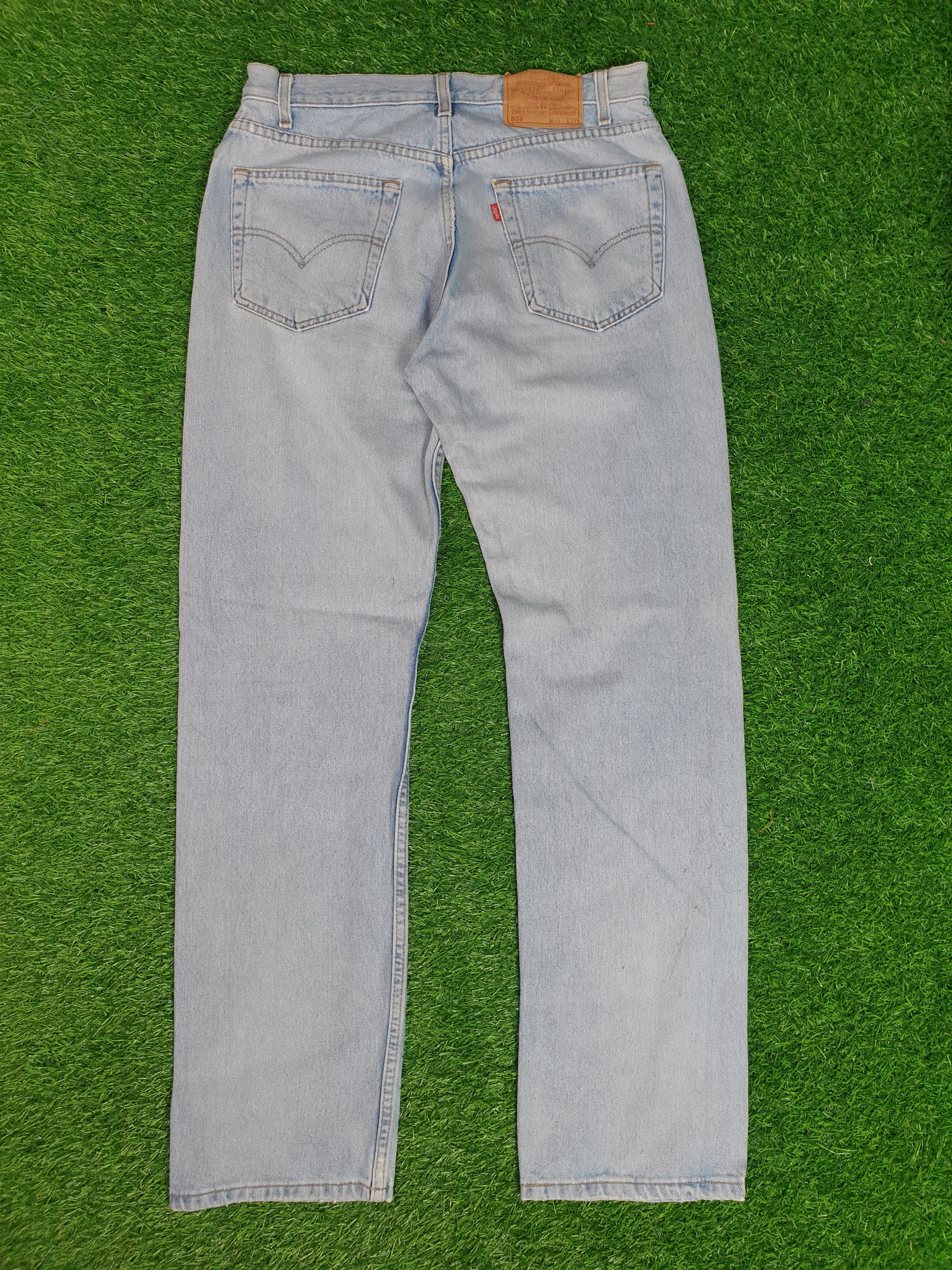 Levi's Vintage Clothing Vintage 90's LEVIS 505 Faded Distressed 32X33 Jeans L0096 Size US 32 / EU 48 - 2 Thumbnail