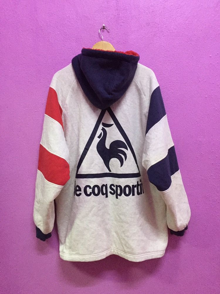 Le Coq Sportif Vintage 90's Lecoq Sportif Hoodies Size US XXL / EU 58 / 5 - 2 Thumbnail