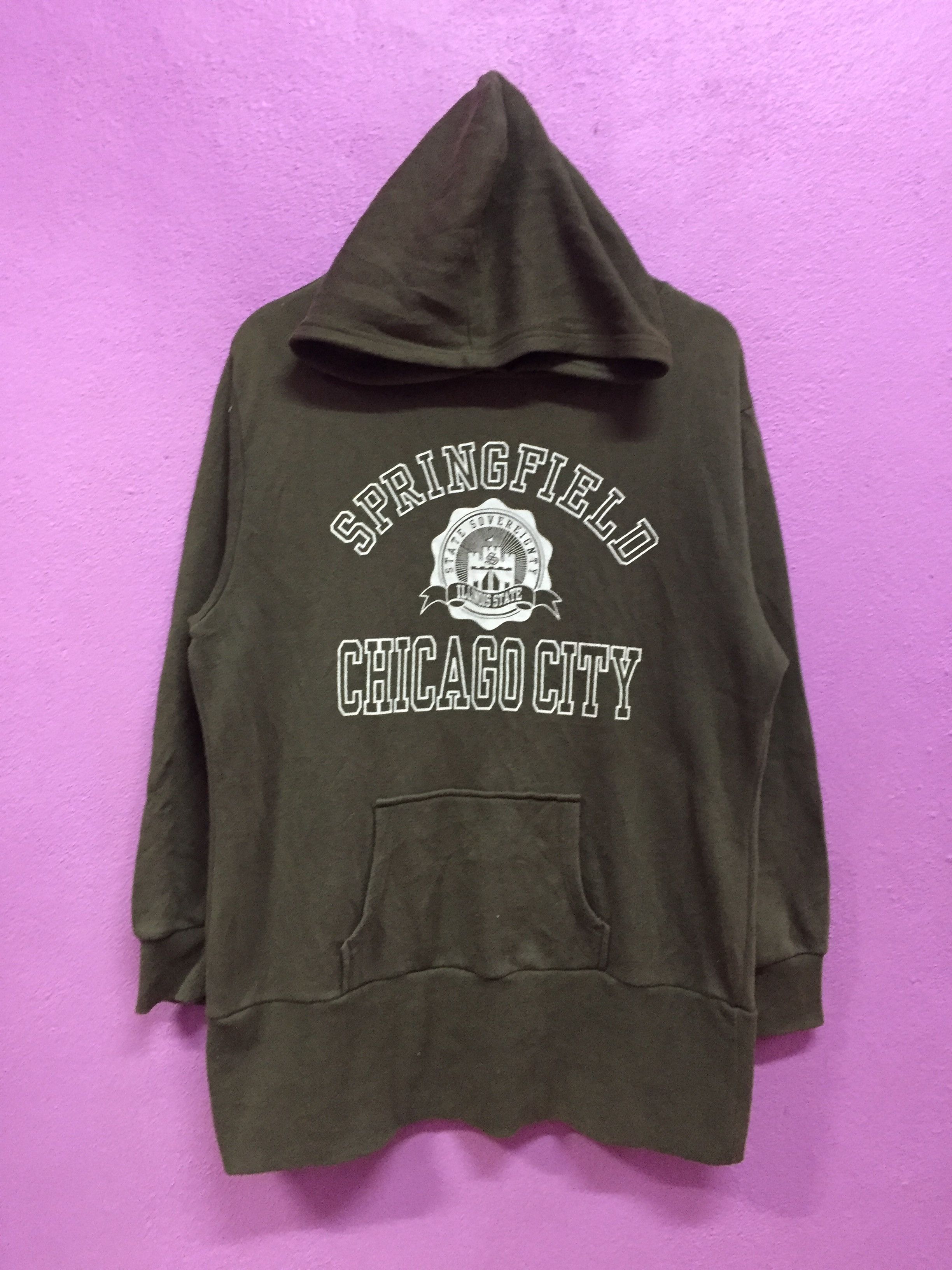 Vintage Vintage Chicago City Hoodies Size 4L Size US L / EU 52-54 / 3 - 1 Thumbnail