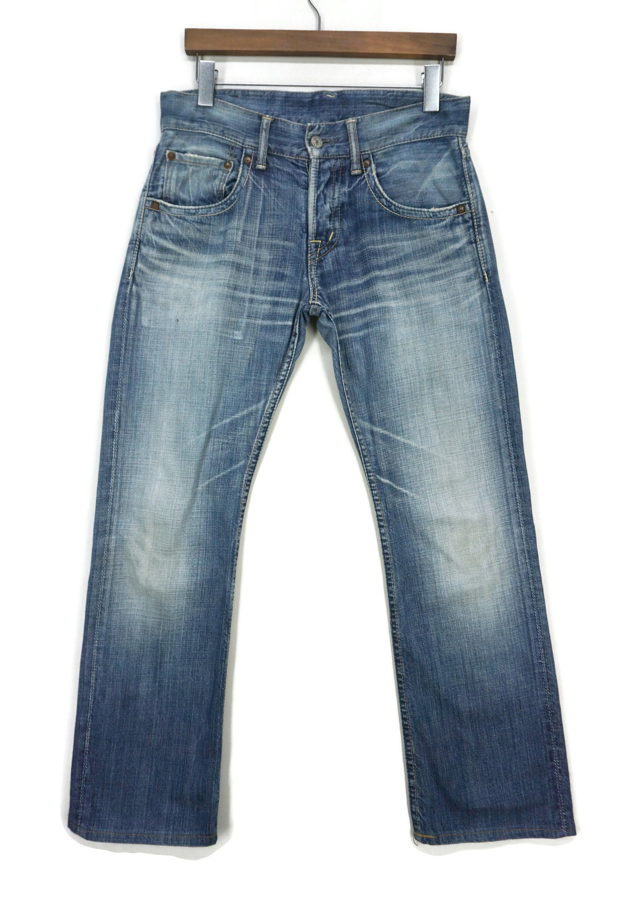 image of Omnigod x Workers Bootcut Jeans Flare Pants New Age Cowboys Made In Japan in Blue, Men's (Size 30)