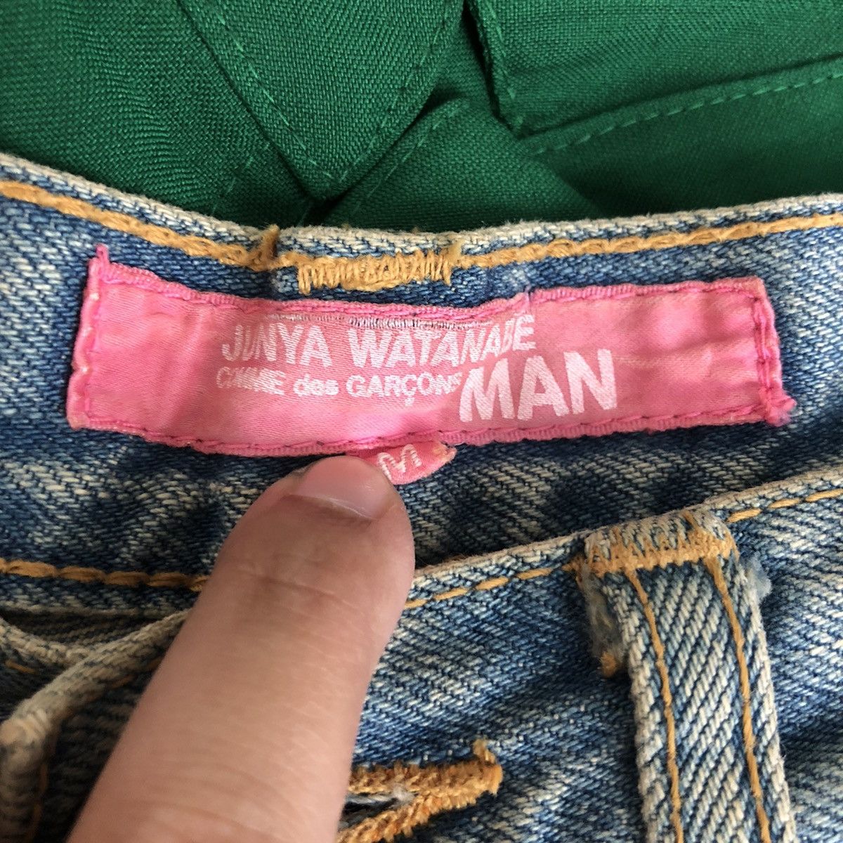 Comme des Garcons × Junya Watanabe COMME DES GARCONS x Junya Watanabe 2004 Distress Skirt Mini Size 30" / US 8 / IT 44 - 4 Thumbnail