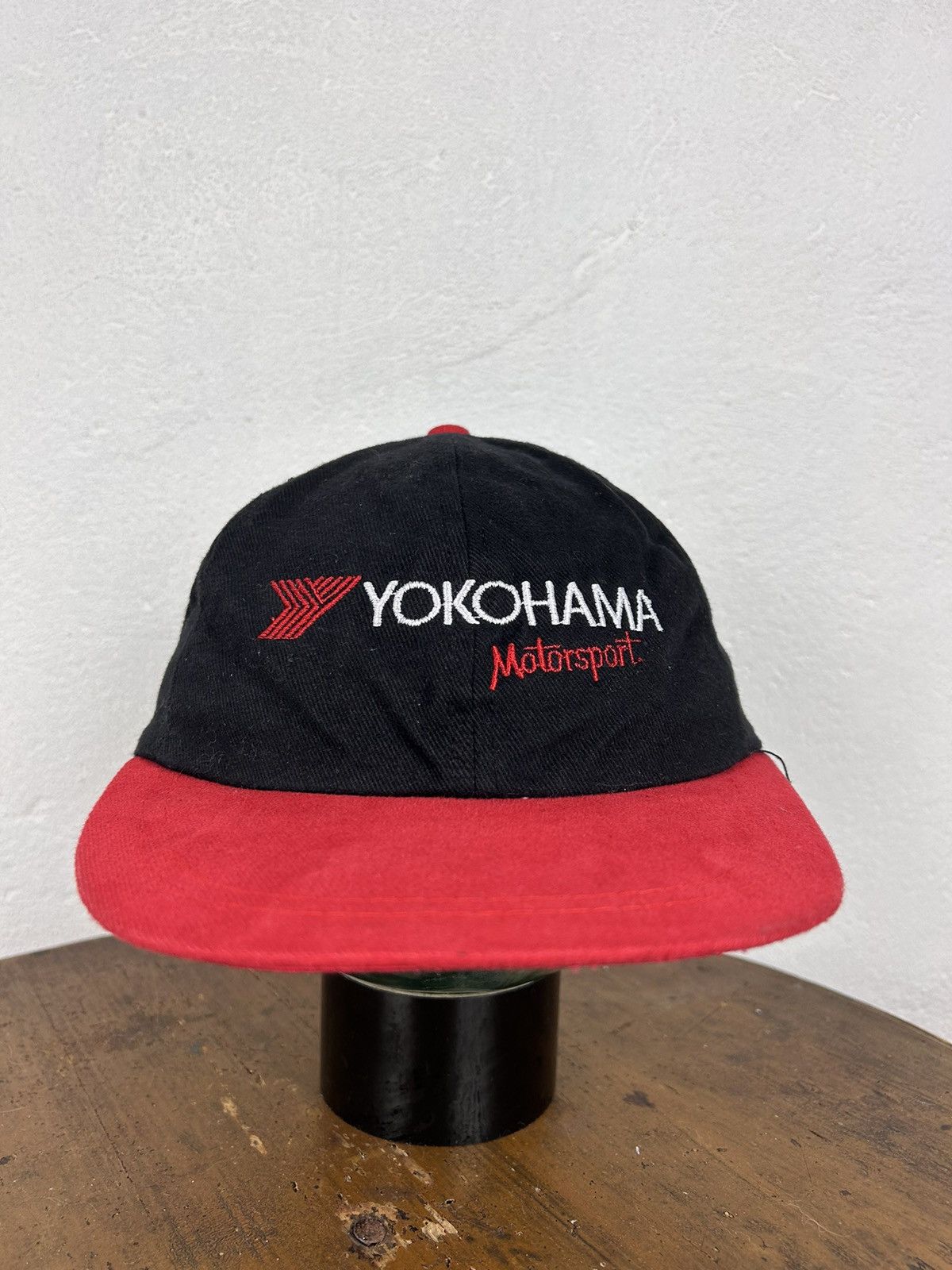 Japanese Brand 90s Vintage Yokohama Motorsport Embroidered Logo Cap Size ONE SIZE - 1 Thumbnail