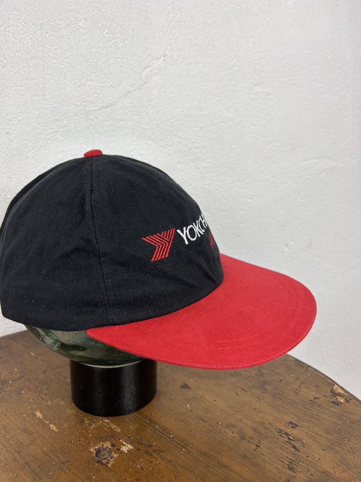 Japanese Brand 90s Vintage Yokohama Motorsport Embroidered Logo Cap Size ONE SIZE - 2 Thumbnail