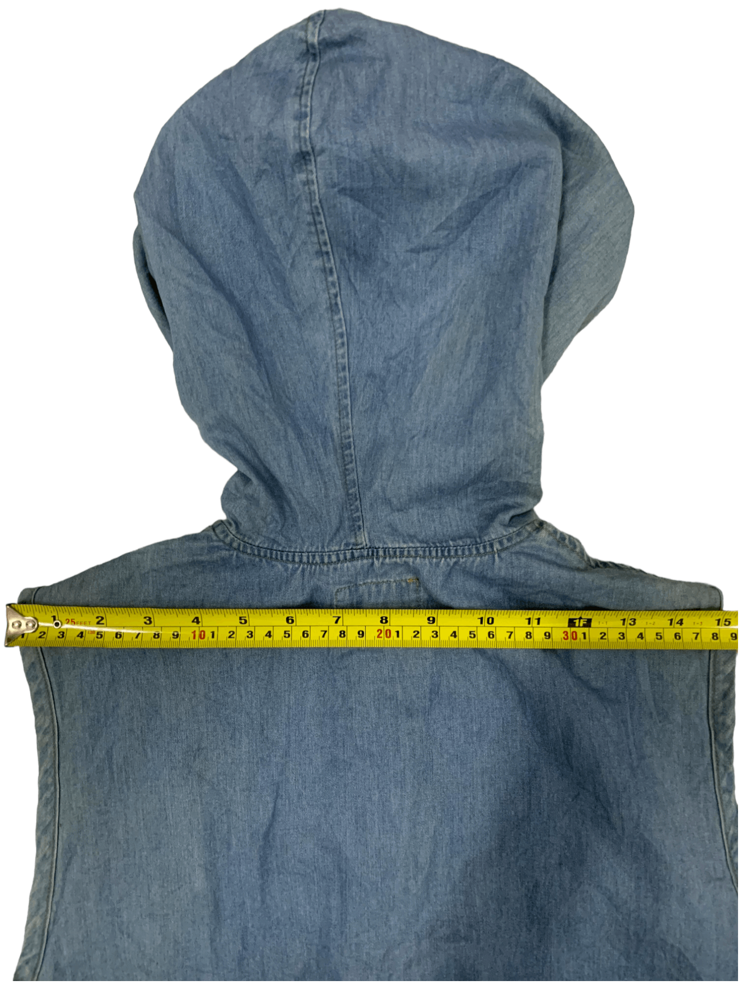 Japanese Brand Vintage Bobson Faded Hooded Vest Size US M / EU 48-50 / 2 - 9 Thumbnail
