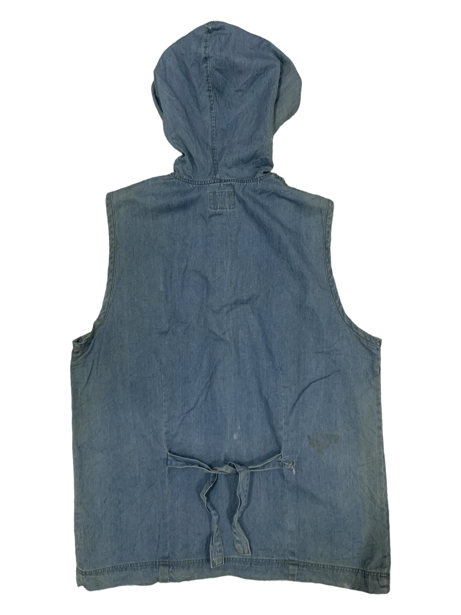 Japanese Brand Vintage Bobson Faded Hooded Vest Size US M / EU 48-50 / 2 - 8 Thumbnail