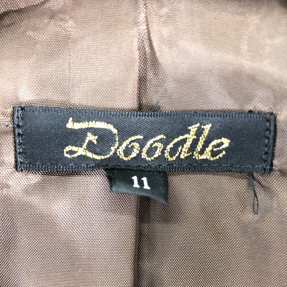 Vintage Wool Blouse Single Pocket Japanese Brand by Doodle