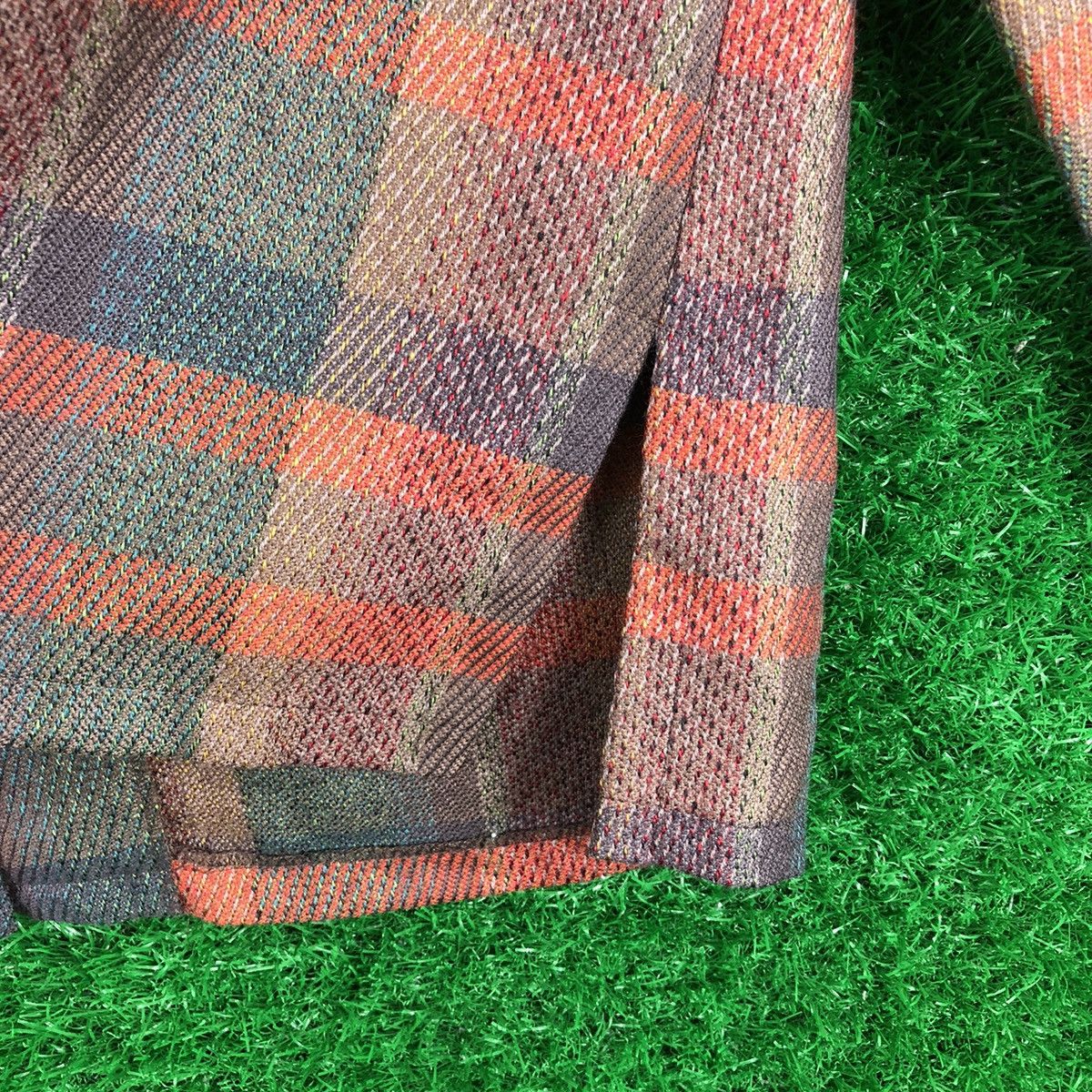 Vintage Wool Blouse Single Pocket Japanese Brand by Doodle