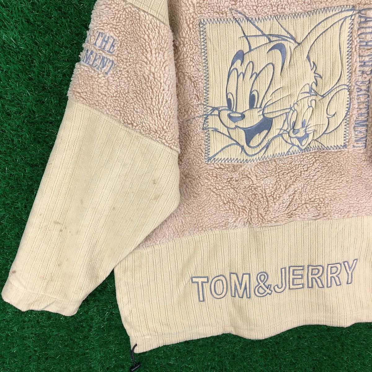 Cartoon Network Vintage Tom & Jerry Embroidered Zipper Sweater Hoodie Size US XL / EU 56 / 4 - 3 Thumbnail