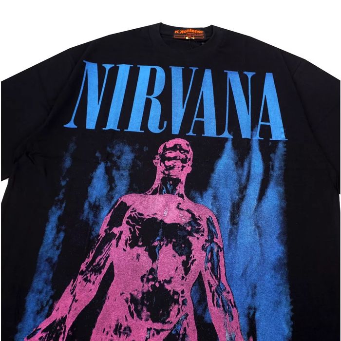 Vintage Nirvana Sliver Bootleg Band Tee T Shirt | Grailed