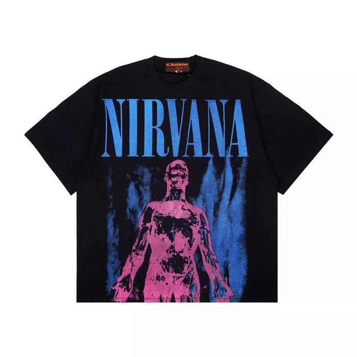 Vintage Nirvana Sliver Bootleg Band Tee T Shirt | Grailed