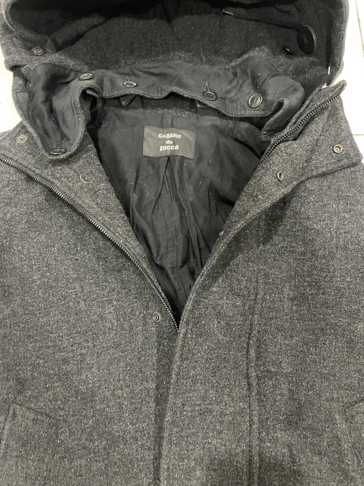 CABANE de ZUCCa Cabane De Zucca wool bondage PPFM jacket collection mens M Size US M / EU 48-50 / 2 - 5 Thumbnail