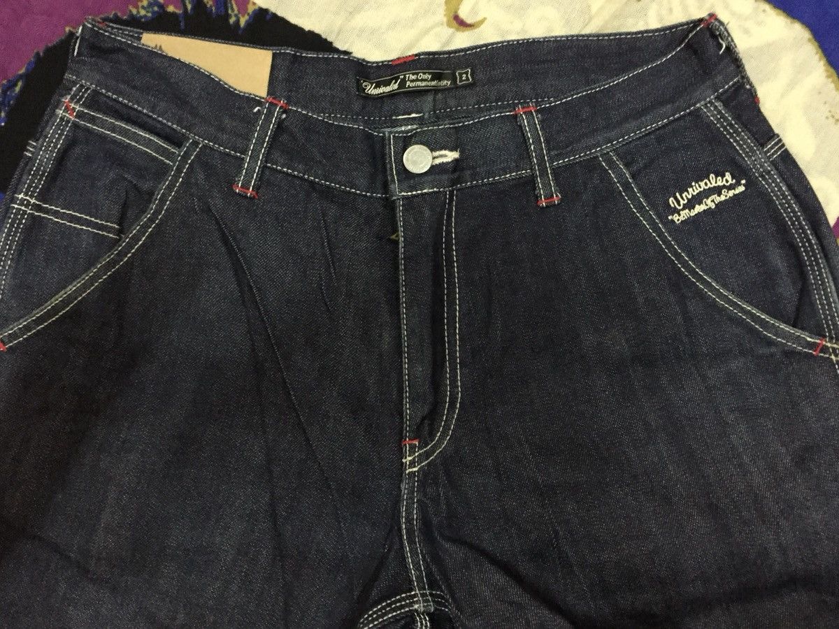 Japanese Brand UNRIVALED THE MOST ANARCHIC CARPENTER INDIGO BLUE MILITARY Size US 32 / EU 48 - 5 Thumbnail
