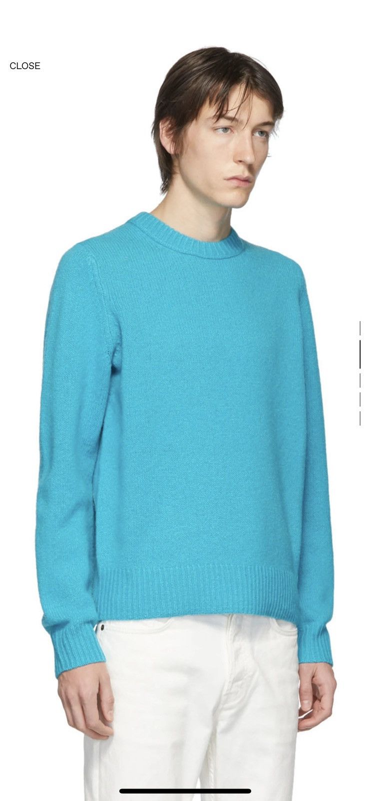 Acne Studios Acne Studios Kai Shetland Crew Knit Size US XL / EU 56 / 4 - 4 Thumbnail