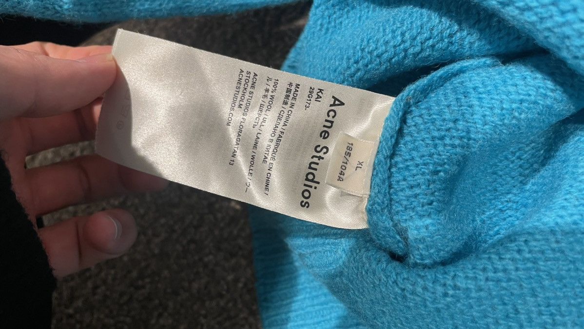 Acne Studios Acne Studios Kai Shetland Crew Knit Size US XL / EU 56 / 4 - 2 Thumbnail