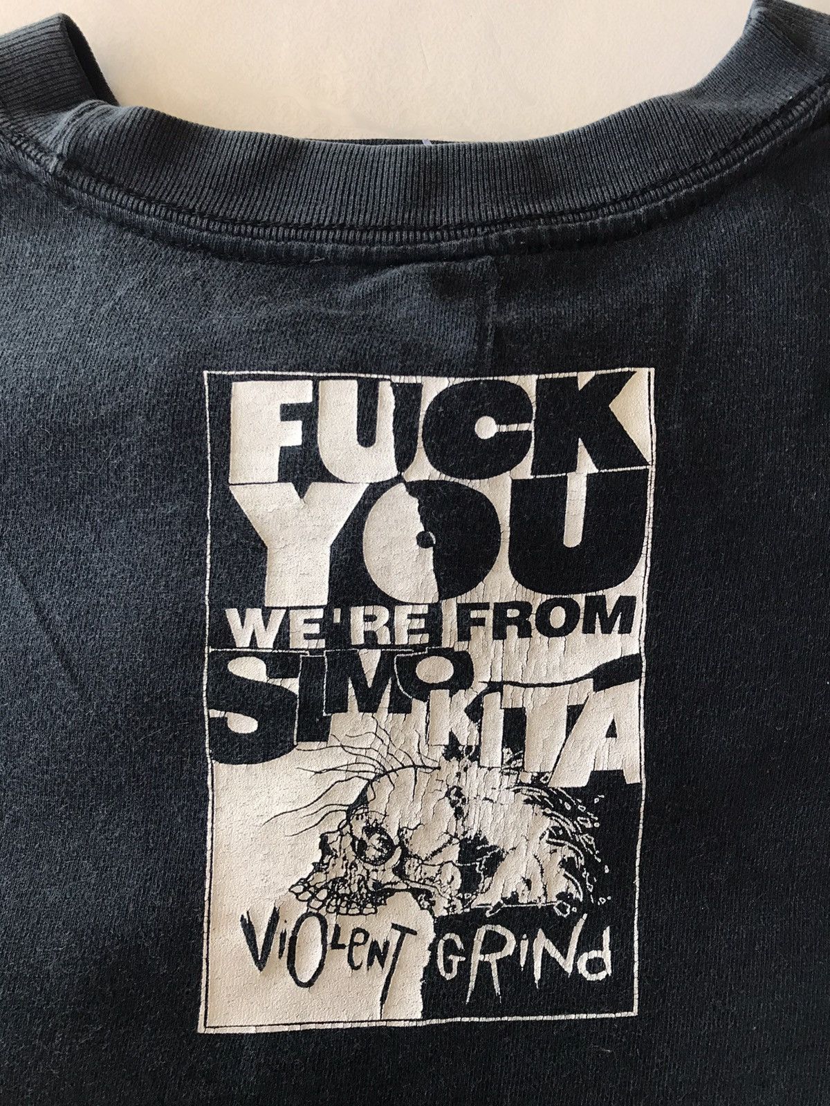 Vintage Vintage Violent Grind Pushead Tee Metallica Nirvana Size US M / EU 48-50 / 2 - 7 Thumbnail