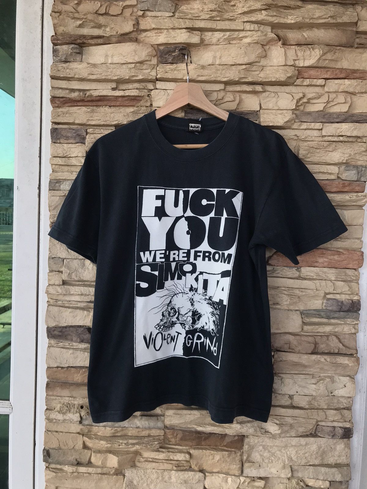 Vintage Vintage Violent Grind Pushead Tee Metallica Nirvana Size US M / EU 48-50 / 2 - 1 Thumbnail