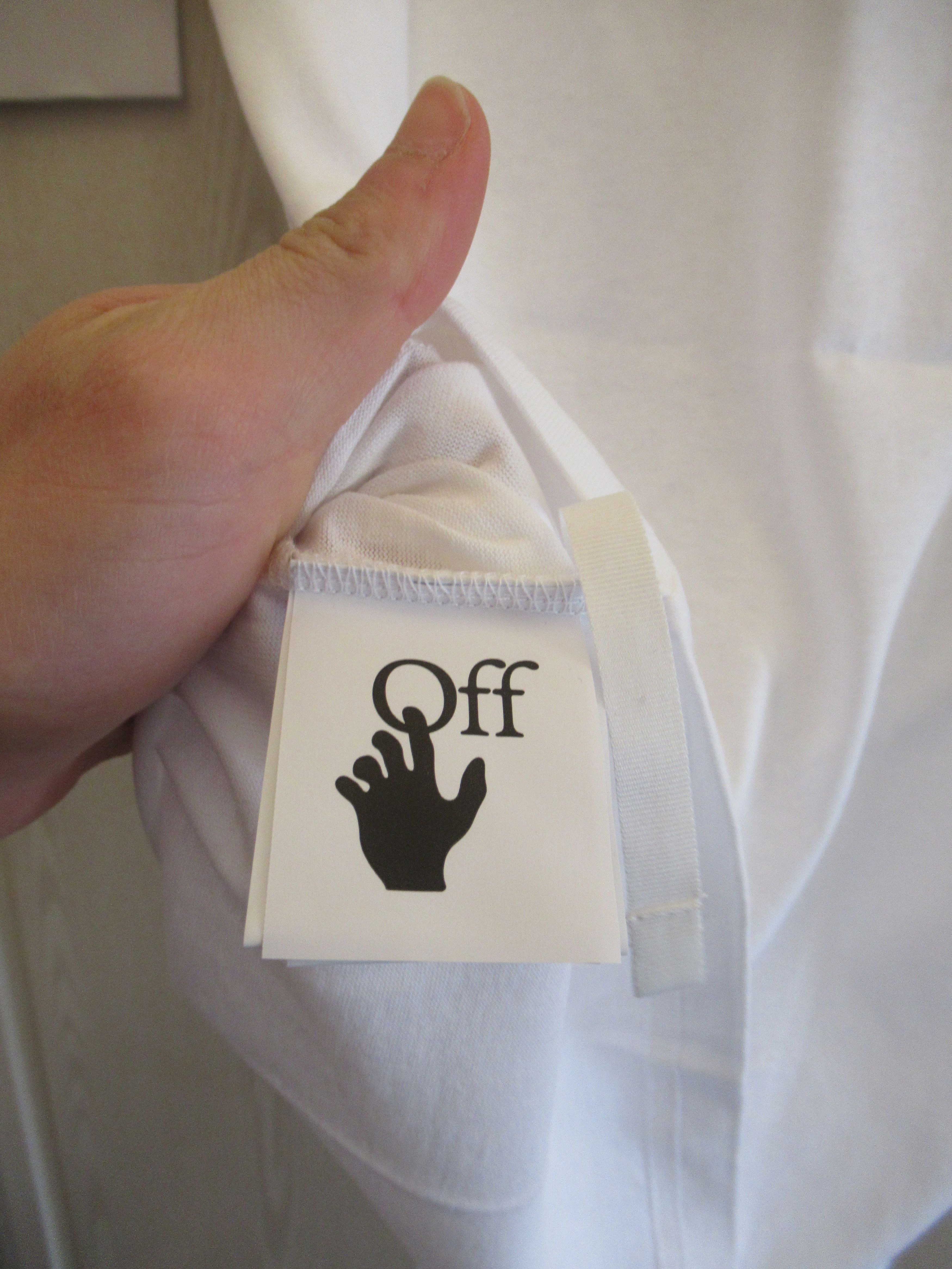 Off-White Off White Virgil Gradient Pink Rainbow Logo Small Size S / US 4 / IT 40 - 4 Thumbnail