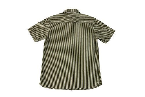 Japanese Brand 90s Hype Oniarai Visual Hickory Shirt Denim Worker Size US M / EU 48-50 / 2 - 6 Thumbnail