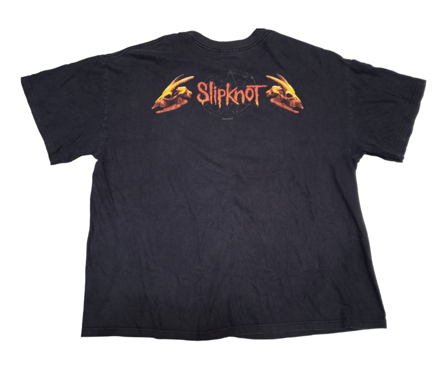 Vintage Vintage 00s Slipknot 2002 Band T-Shirt Size US L / EU 52-54 / 3 - 2 Thumbnail