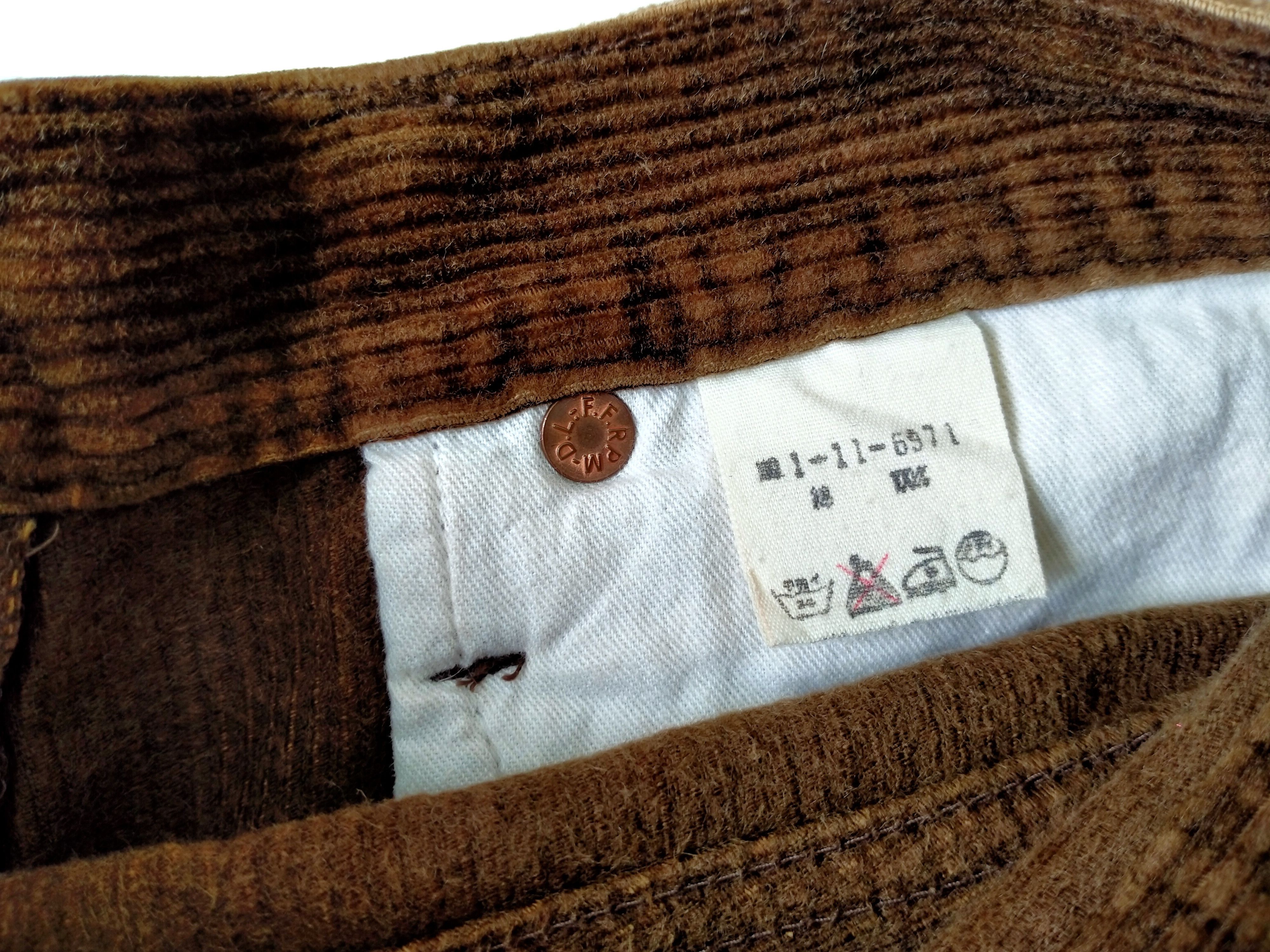 45rpm 45rpm Corduroy Jeans Size US 27 - 5 Thumbnail