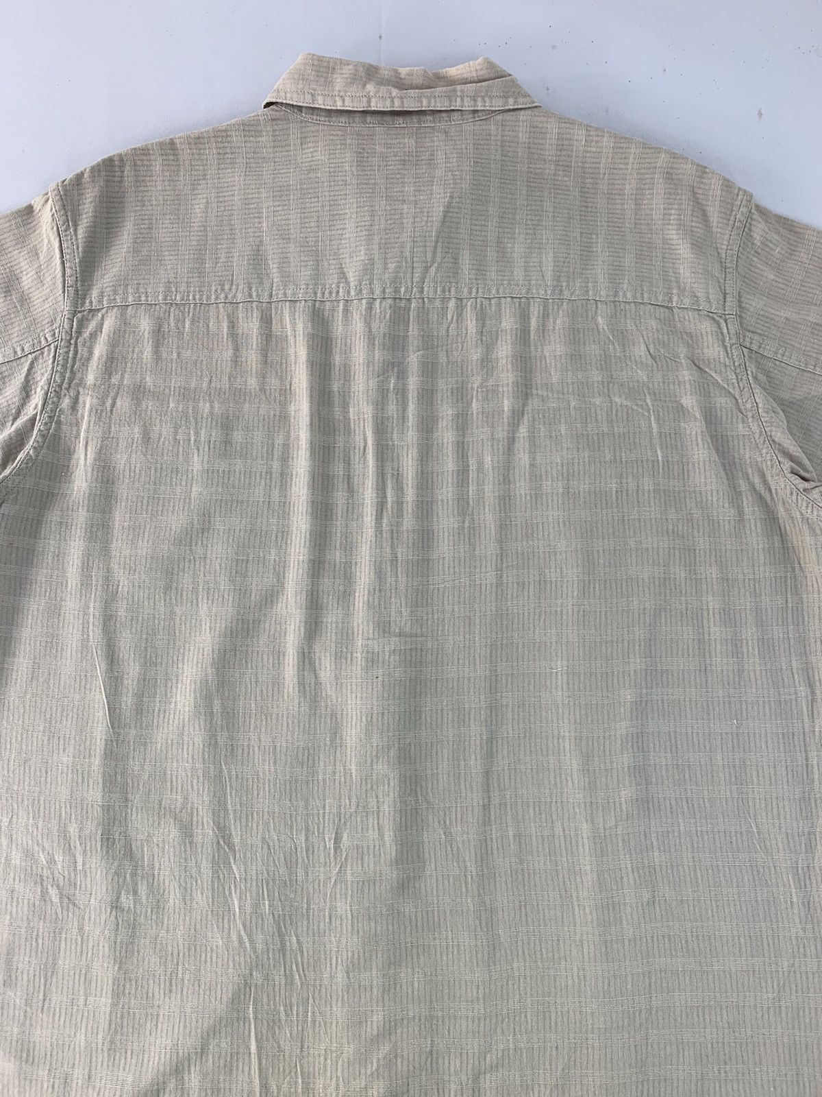 Kansai Yamamoto Hype Kansai Jeans Kansai Yamamoto Striped Zipper Shirt Size US XL / EU 56 / 4 - 6 Thumbnail