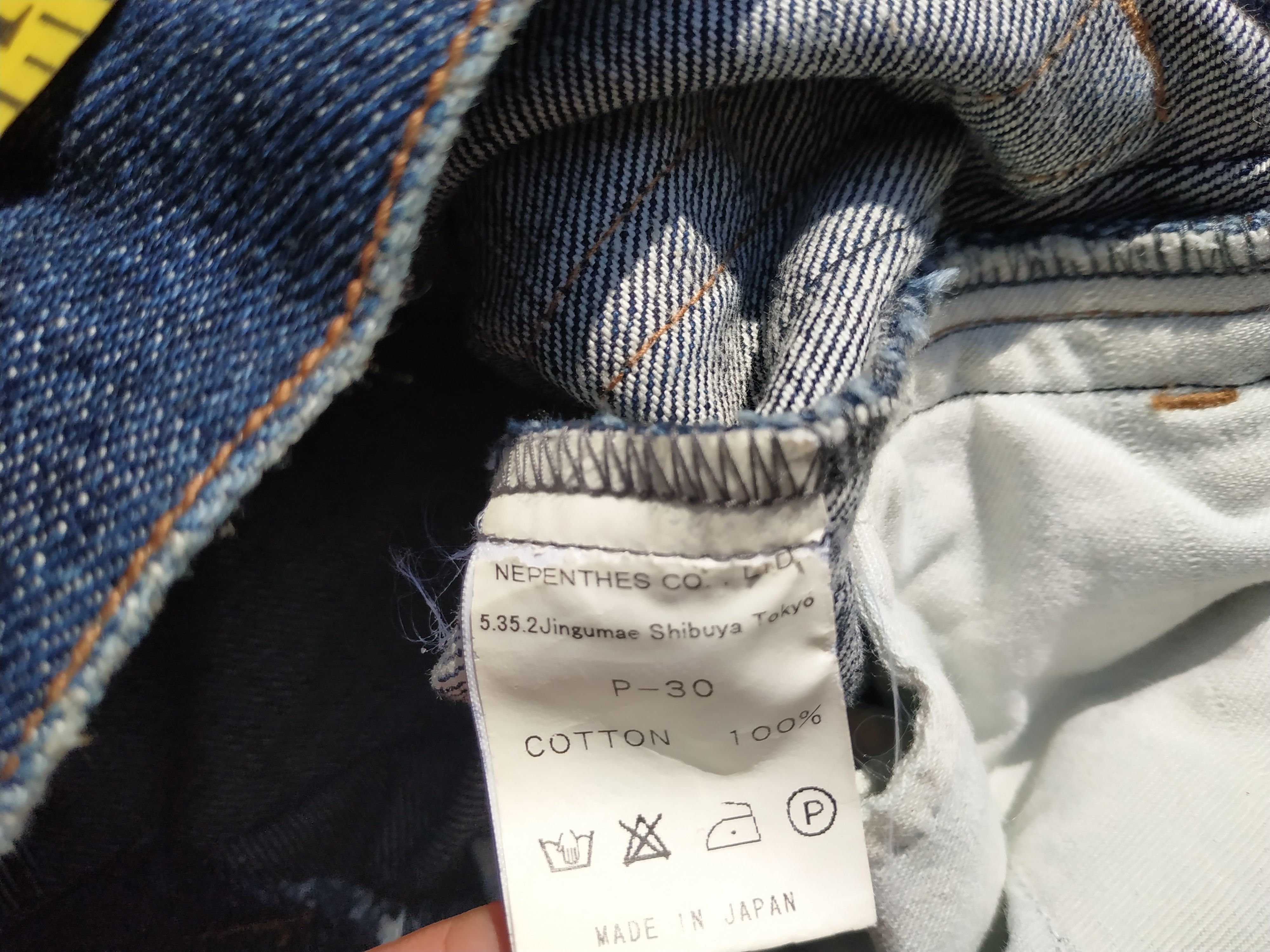 Nepenthes Nephentes Jeans Size US 30 / EU 46 - 13 Thumbnail