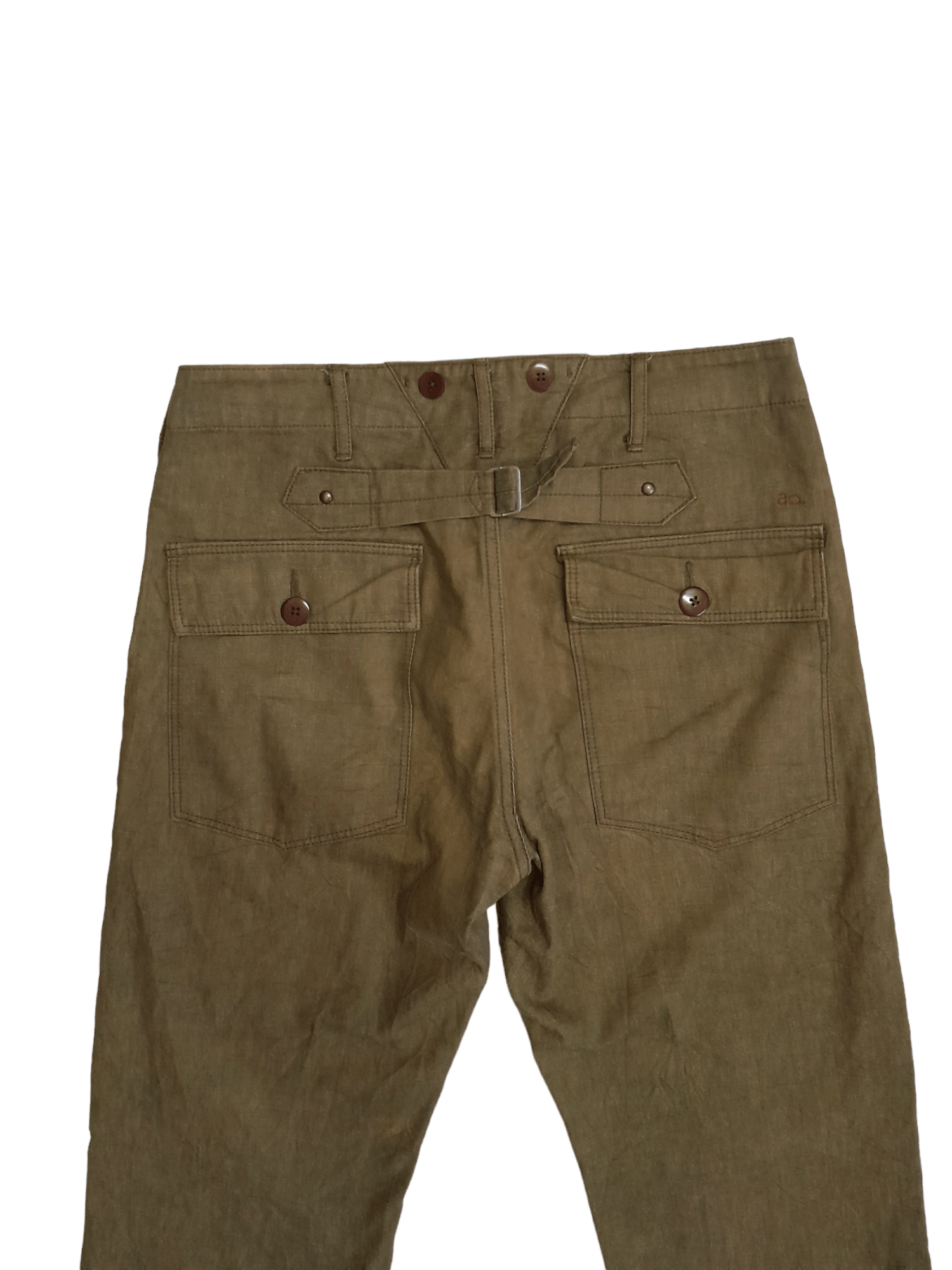 Designer × Japanese Brand A.P Product Studio Oribe Baker Pant Denim (E899) Size US 31 - 2 Thumbnail