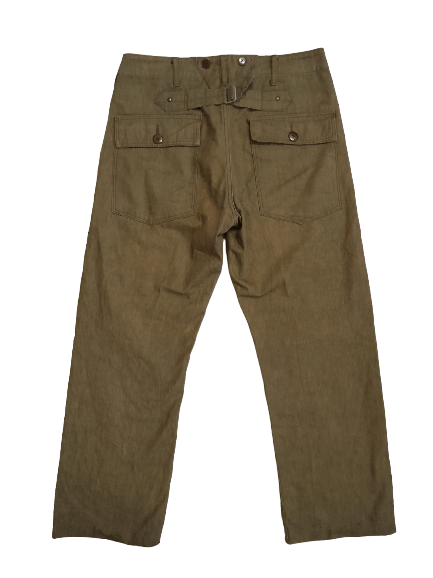 Designer × Japanese Brand A.P Product Studio Oribe Baker Pant Denim (E899) Size US 31 - 1 Thumbnail