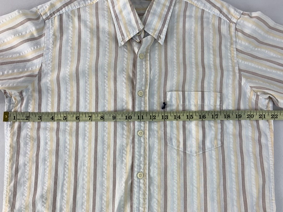 Kansai Yamamoto Hype Kansai Jeans Kansai Yamamoto Striped Button Up Shirt Size US L / EU 52-54 / 3 - 6 Thumbnail
