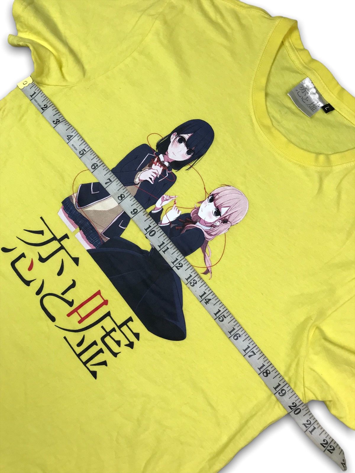Anime × Cartoon Network × Japanese Brand ANIME MANGA Love And Lies ( KOI TO USO / 恋と噓 ) T-shirt Size US L / EU 52-54 / 3 - 11 Thumbnail