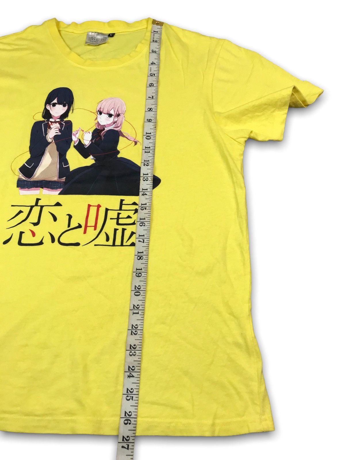 Anime × Cartoon Network × Japanese Brand ANIME MANGA Love And Lies ( KOI TO USO / 恋と噓 ) T-shirt Size US L / EU 52-54 / 3 - 12 Thumbnail
