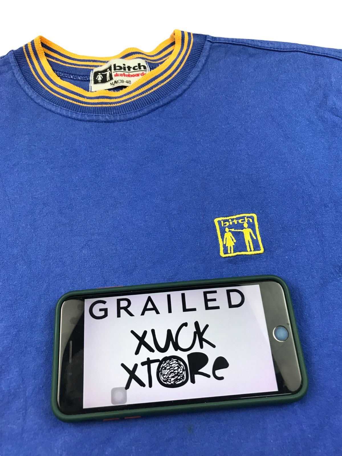 Other VINTAGE 90’s BITCH SKATEBOARDS TEE SHIRTS Size US M / EU 48-50 / 2 - 12 Thumbnail