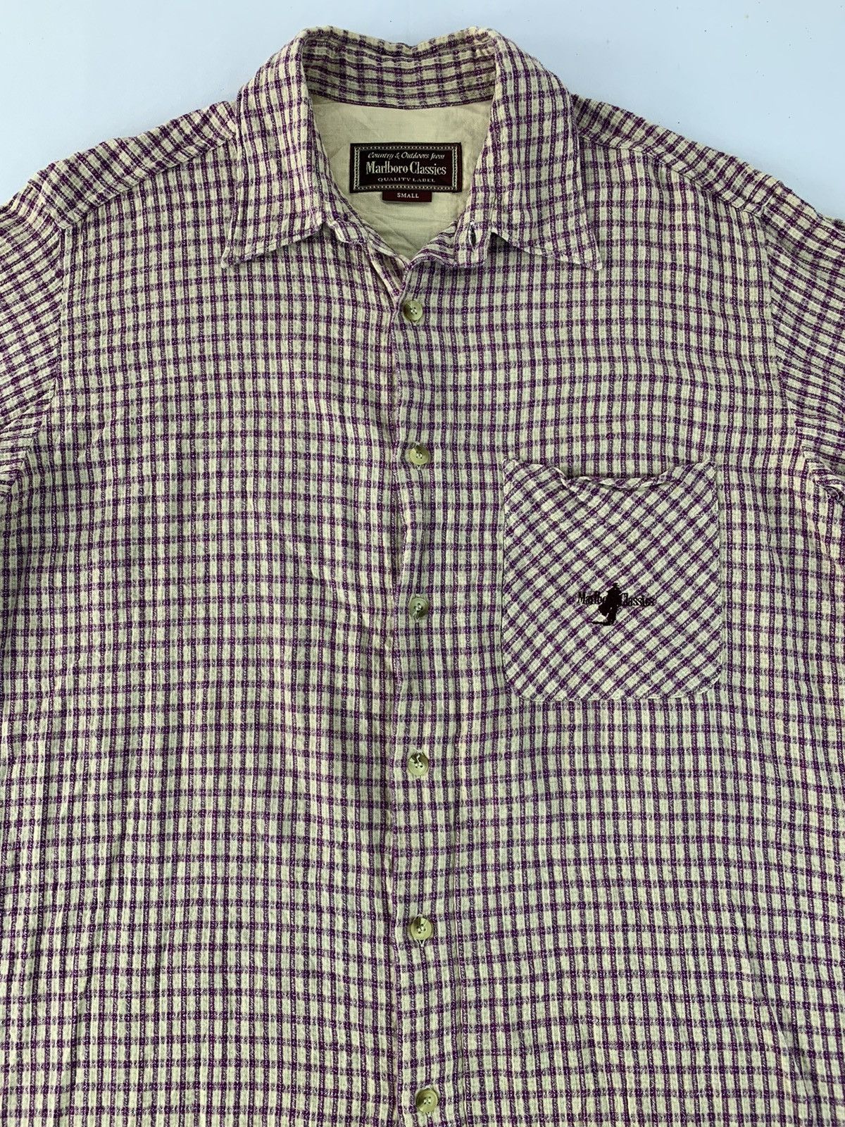 Marlboro Classics Marlboro Classic Country & Outdoors Flannel Checked Baggy Size US L / EU 52-54 / 3 - 2 Thumbnail
